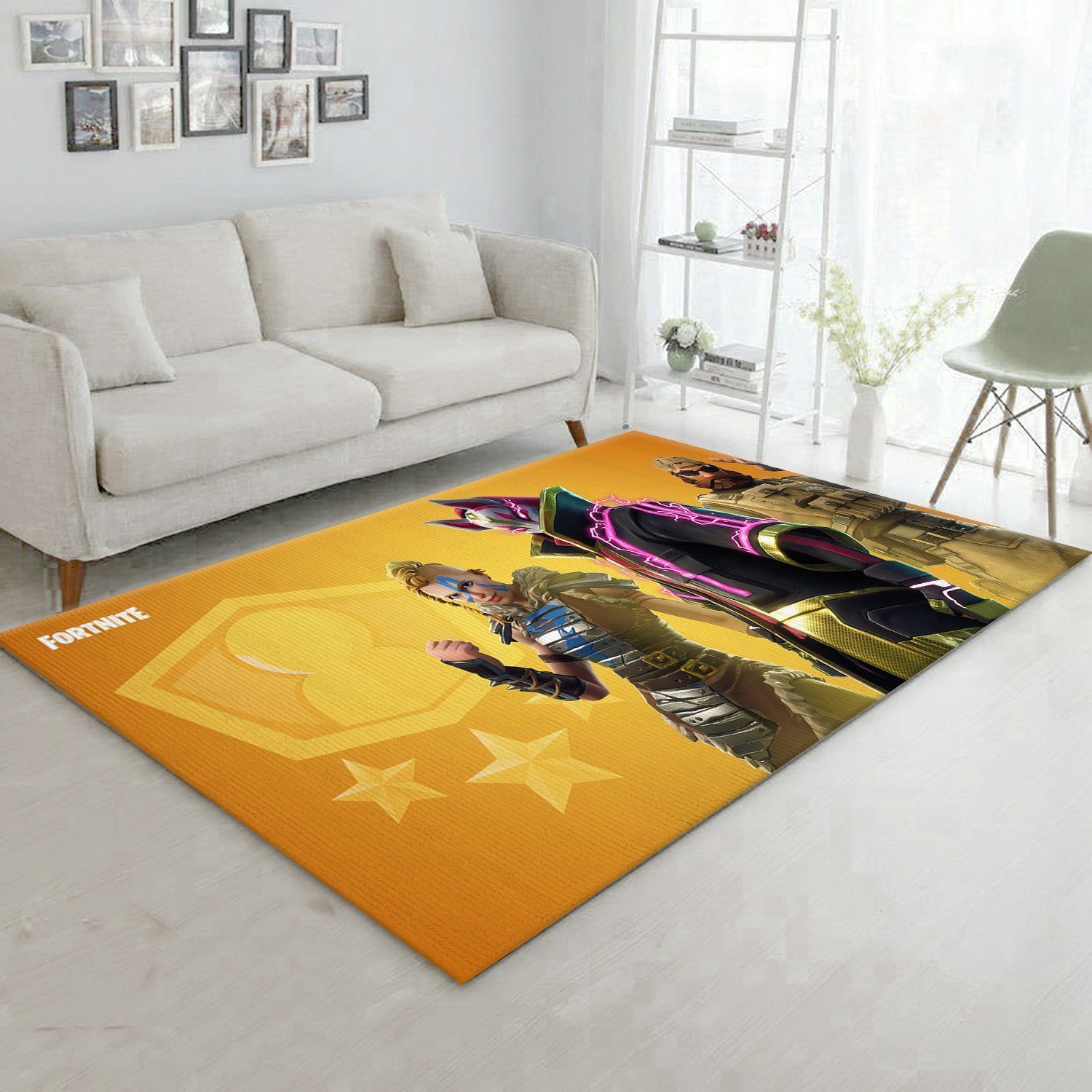 Fortnite Gaming Area Rug Living Room Christmas Gift US Decor - Indoor Outdoor Rugs