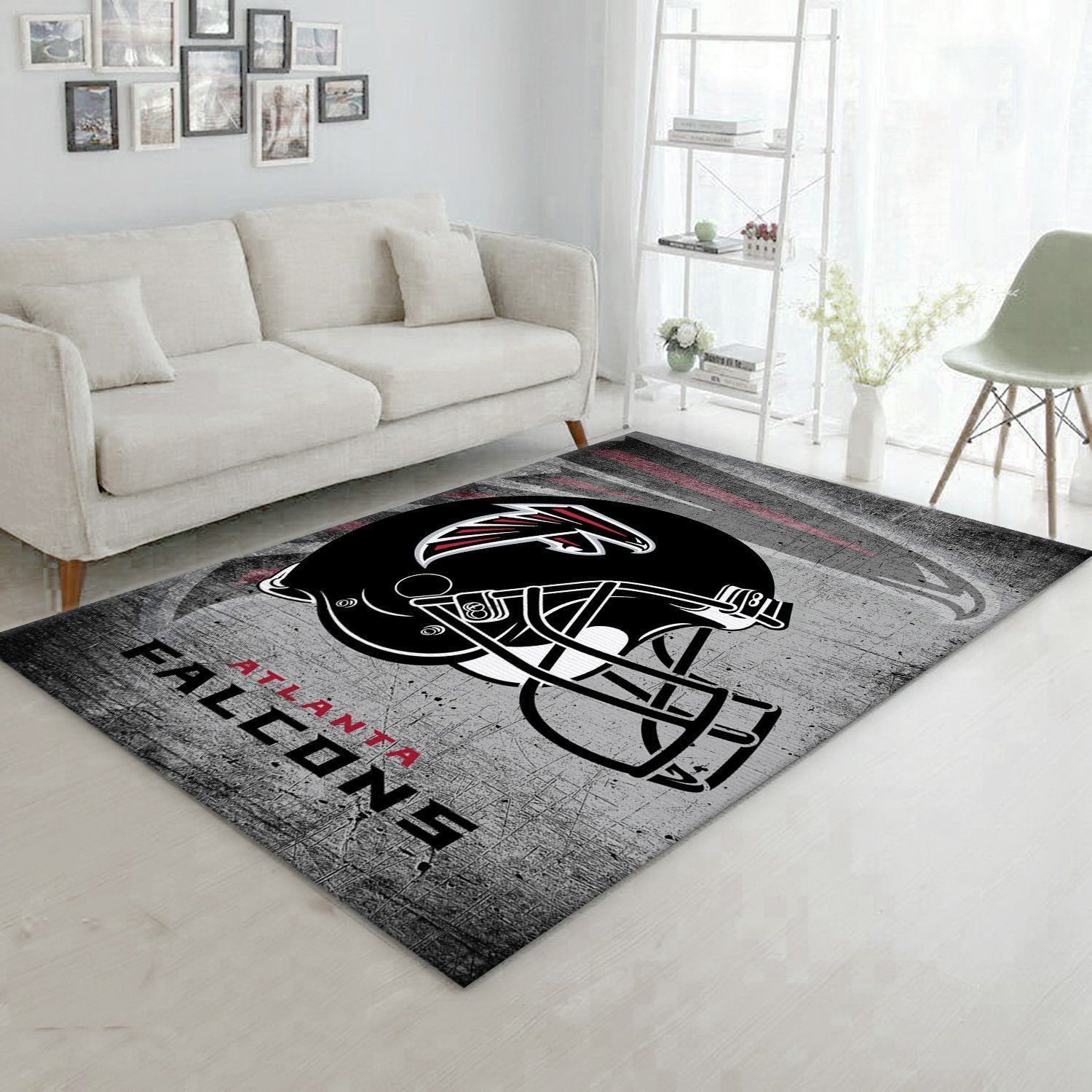 Atlanta Falcons Football Nfl Area Rug Living Room Rug Christmas Gift US Decor - Indoor Outdoor Rugs