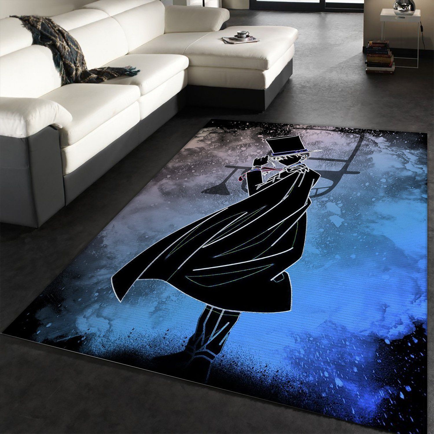 Soul Of The Phantom Thief Manga Hero Area Rug, Bedroom, Home Decor Floor Decor - Indoor Outdoor Rugs