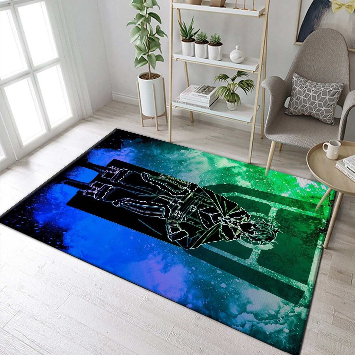 Soul Of The Shield Hero Area Rug For Christmas, Living Room Rug, Christmas Gift US Decor - Indoor Outdoor Rugs