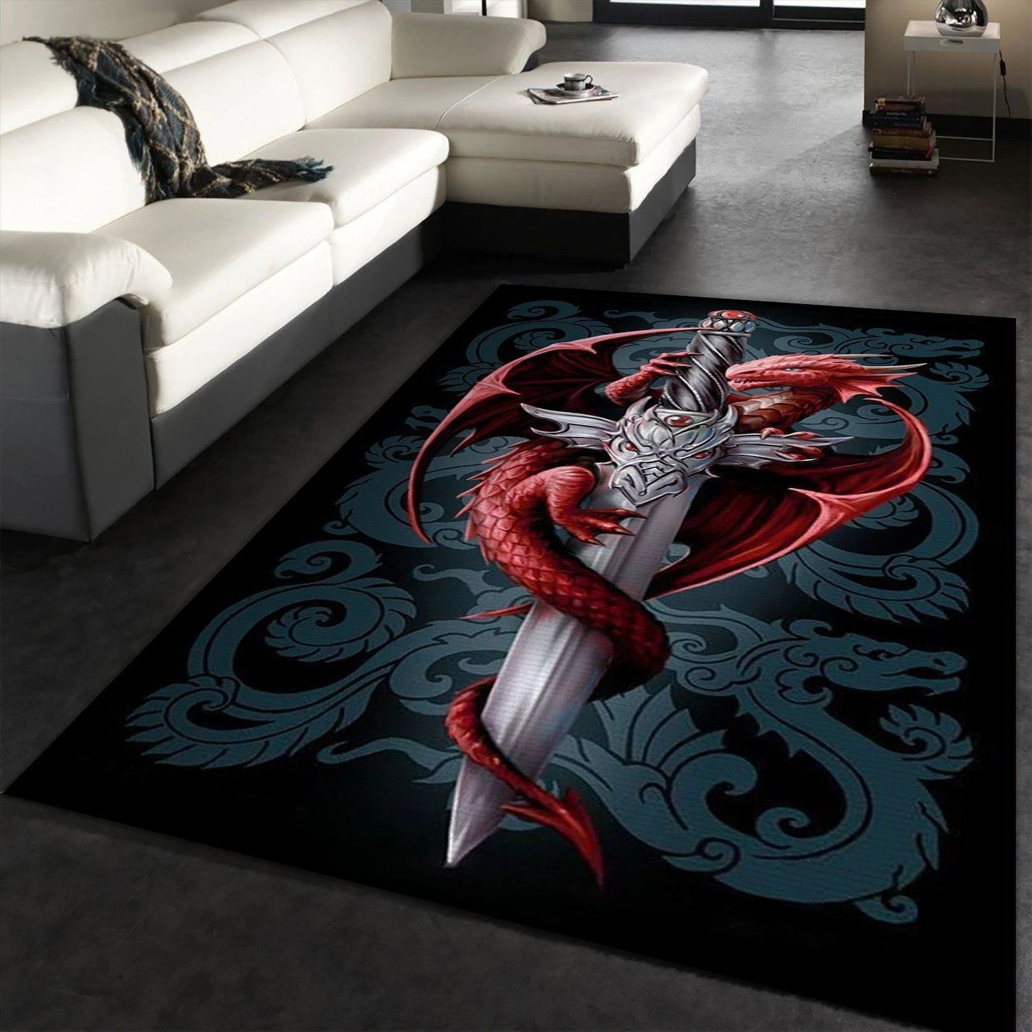 Dragon Rug Kitchen Runner Rugs - Indoor Outdoor Rugs