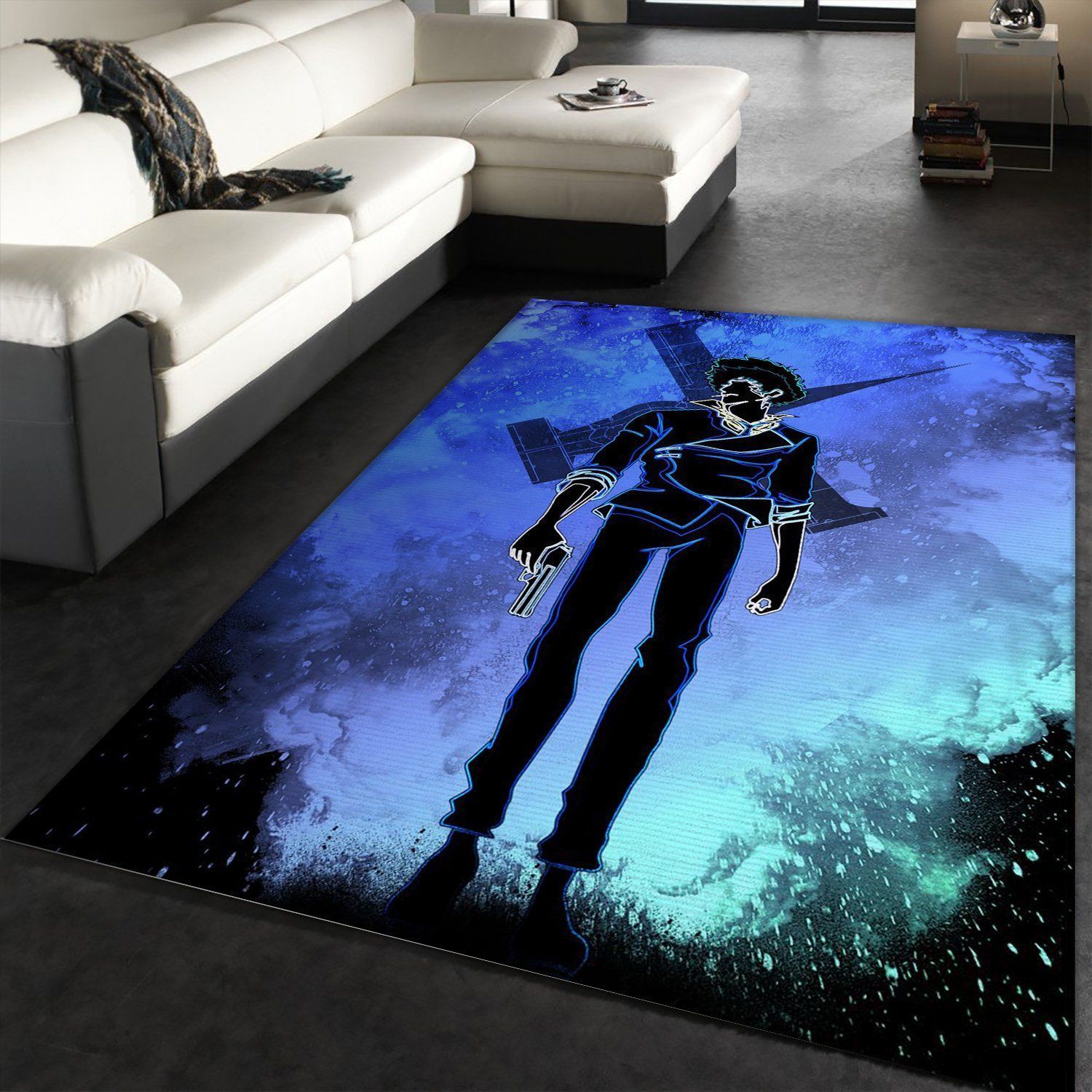 Soul Of The Space Cowboy Area Rug, Living room and bedroom Rug, US Gift Decor - Indoor Outdoor Rugs