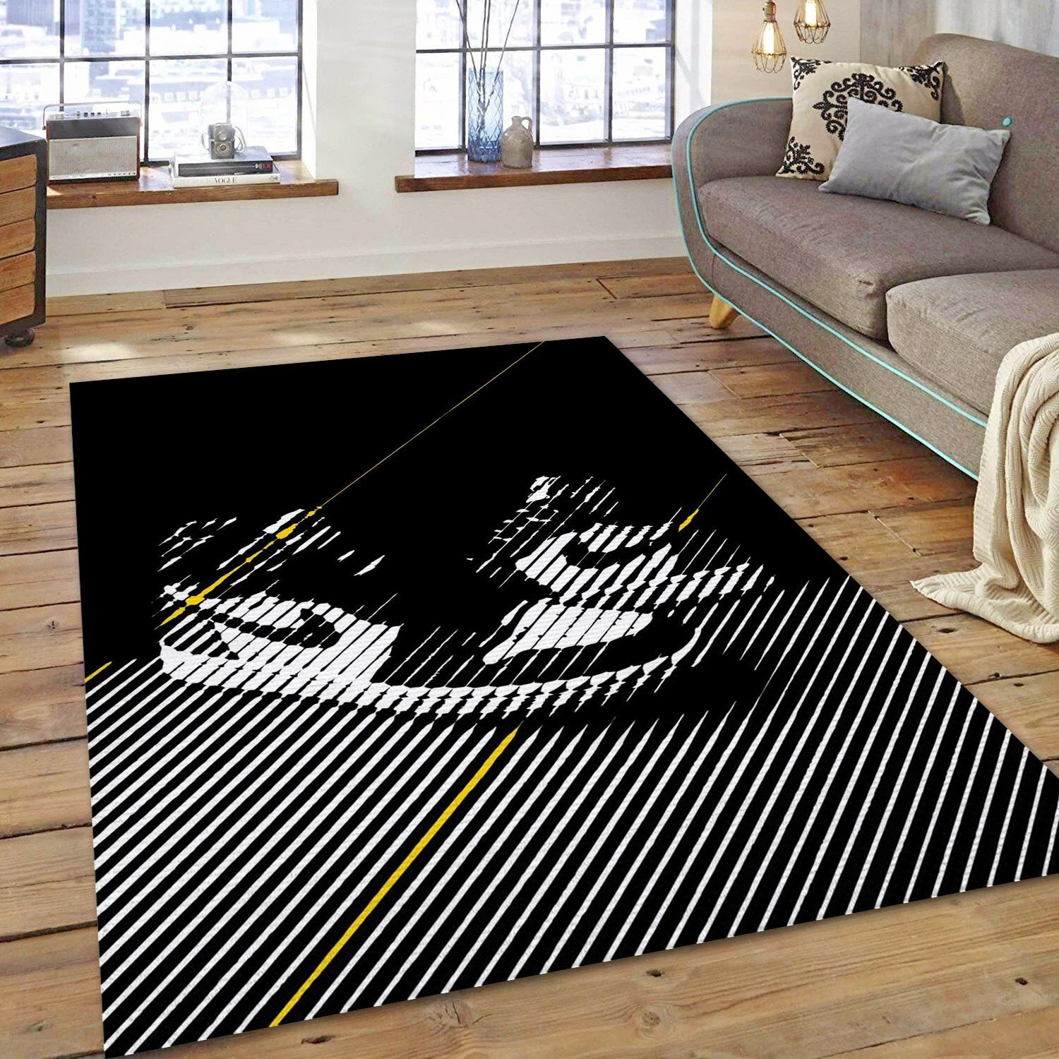 Hypebeast Sneaker , Living Room Rug - US Gift Decor - Indoor Outdoor Rugs