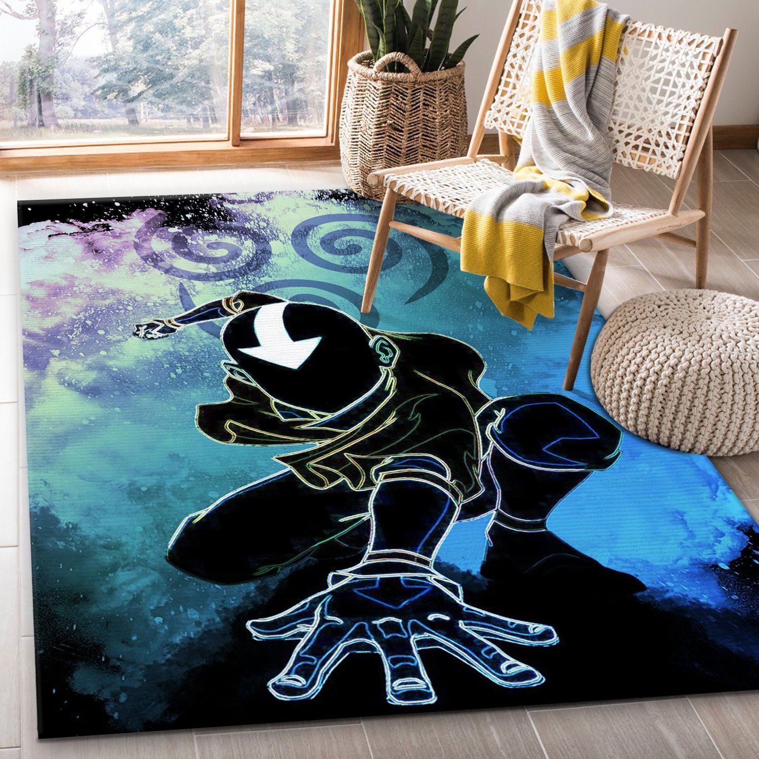 Soul Of Airbending Area Rug Carpet, Kitchen Rug, US Gift Decor - Indoor Outdoor Rugs