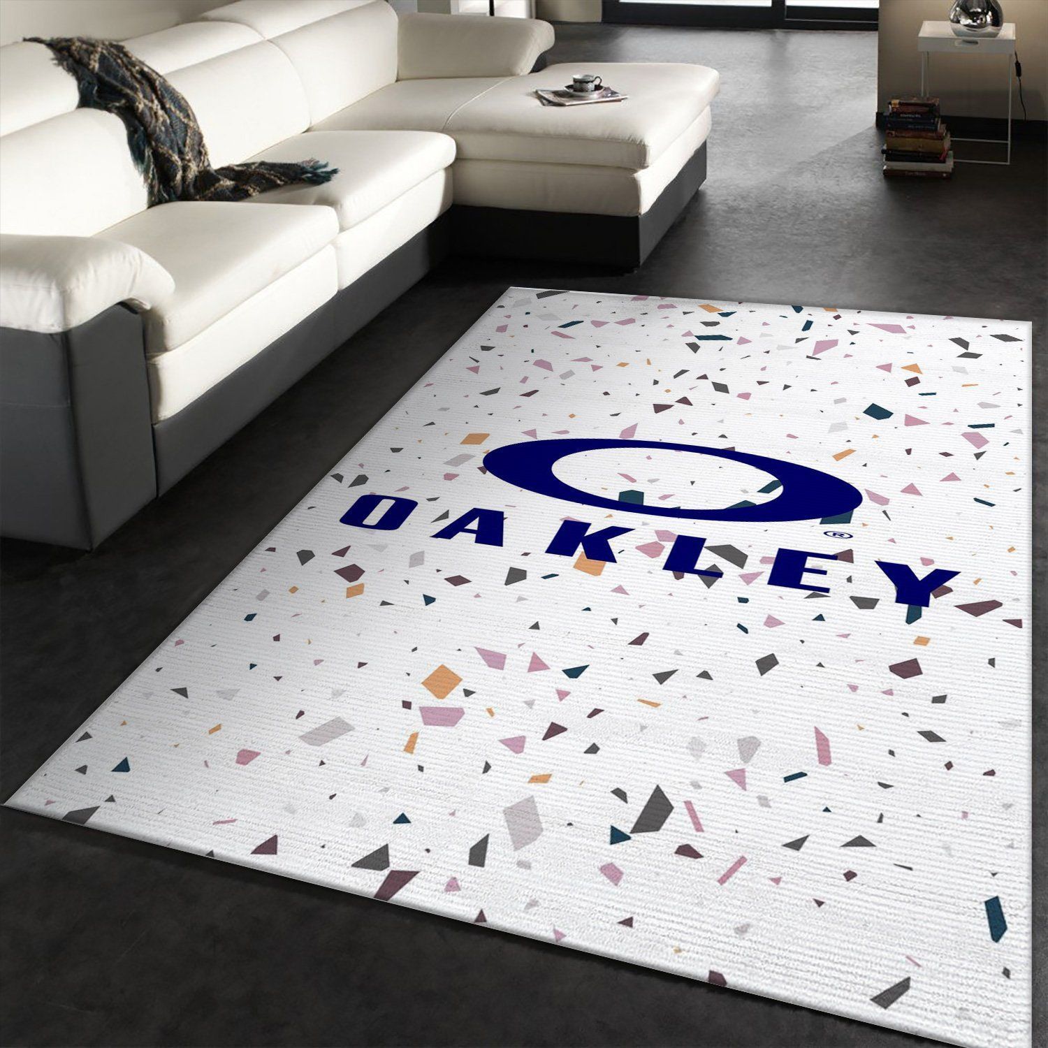 Oakley Area Rug Fashion Brand Rug Home Decor Floor Decor - Indoor Outdoor Rugs