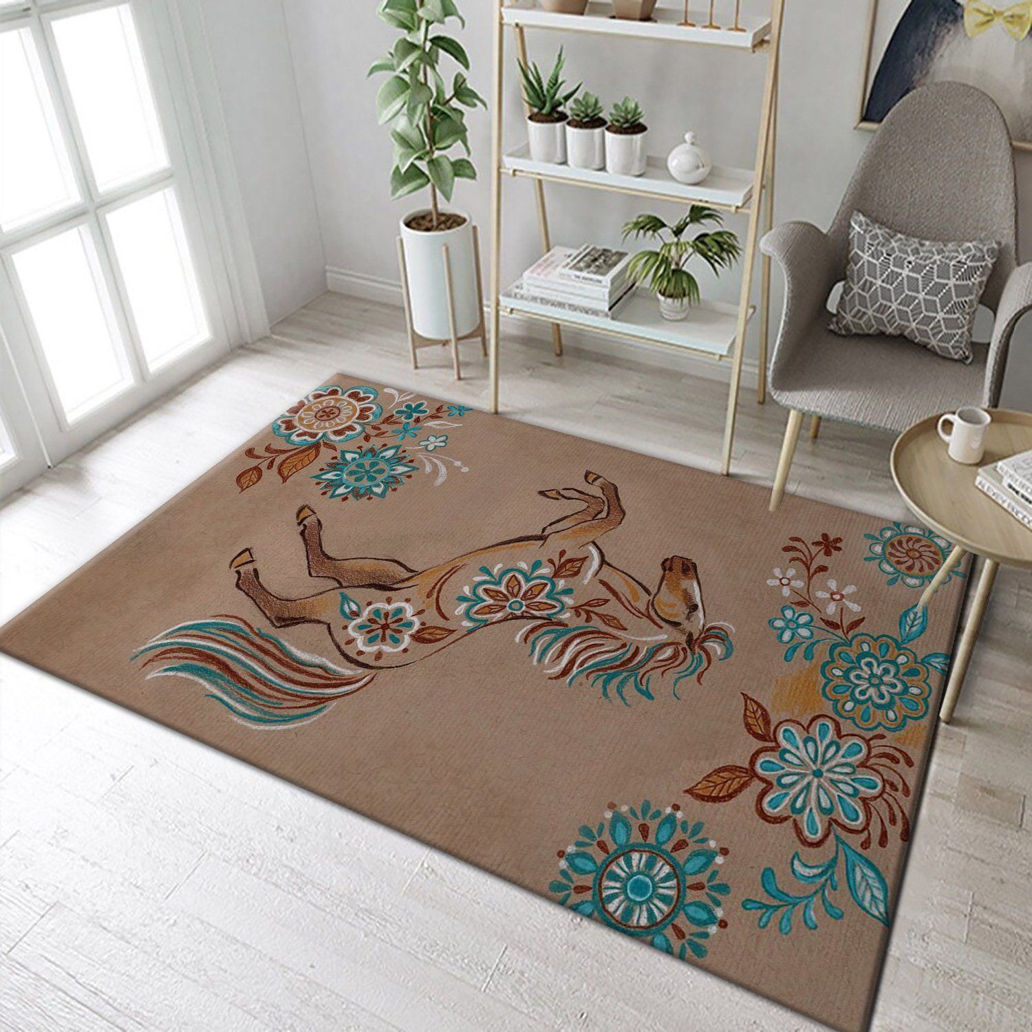 Horse HM220727 Rug The US Decor - Indoor Outdoor Rugs