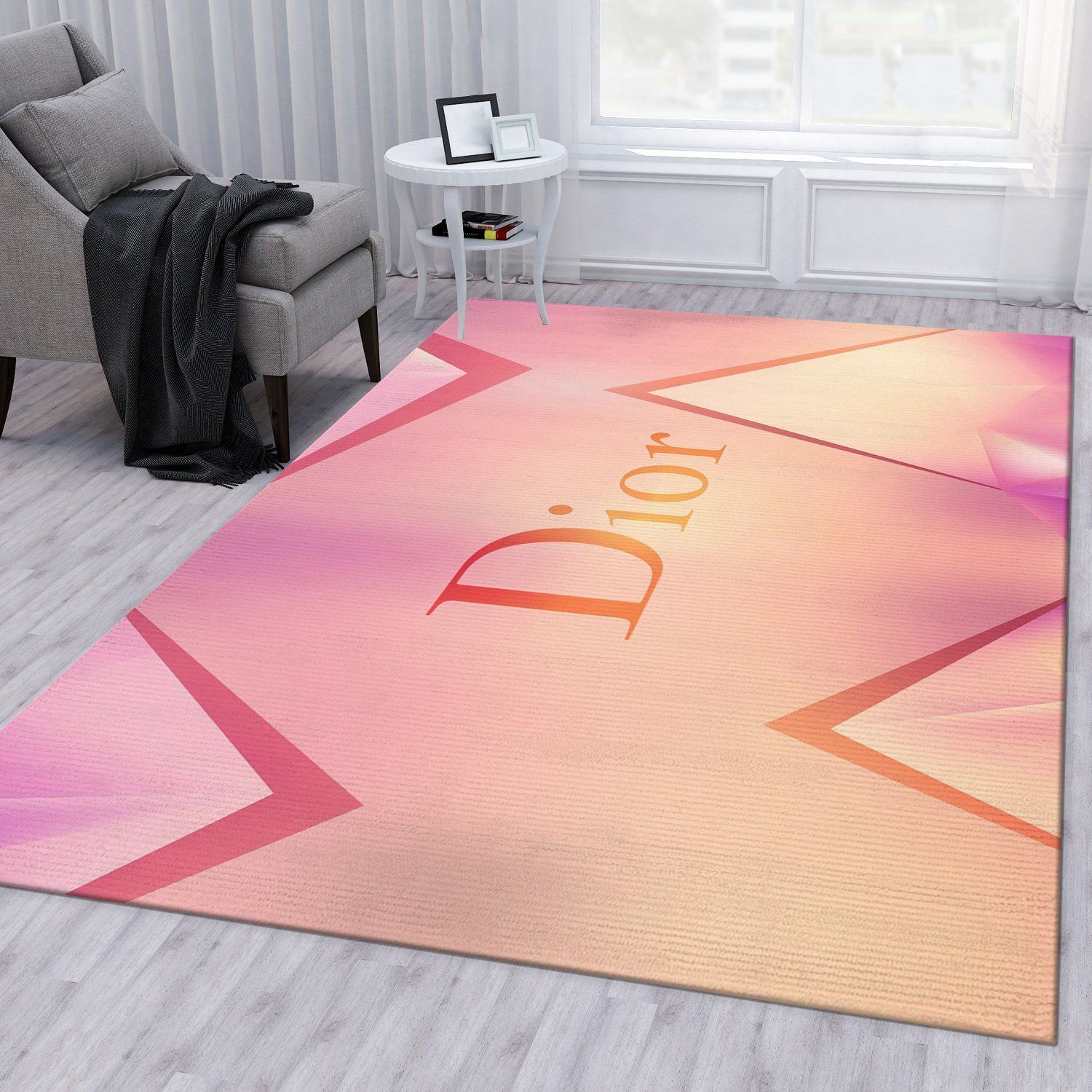 Dior Rugs Living Room Rug Christmas Gift US Decor - Indoor Outdoor Rugs