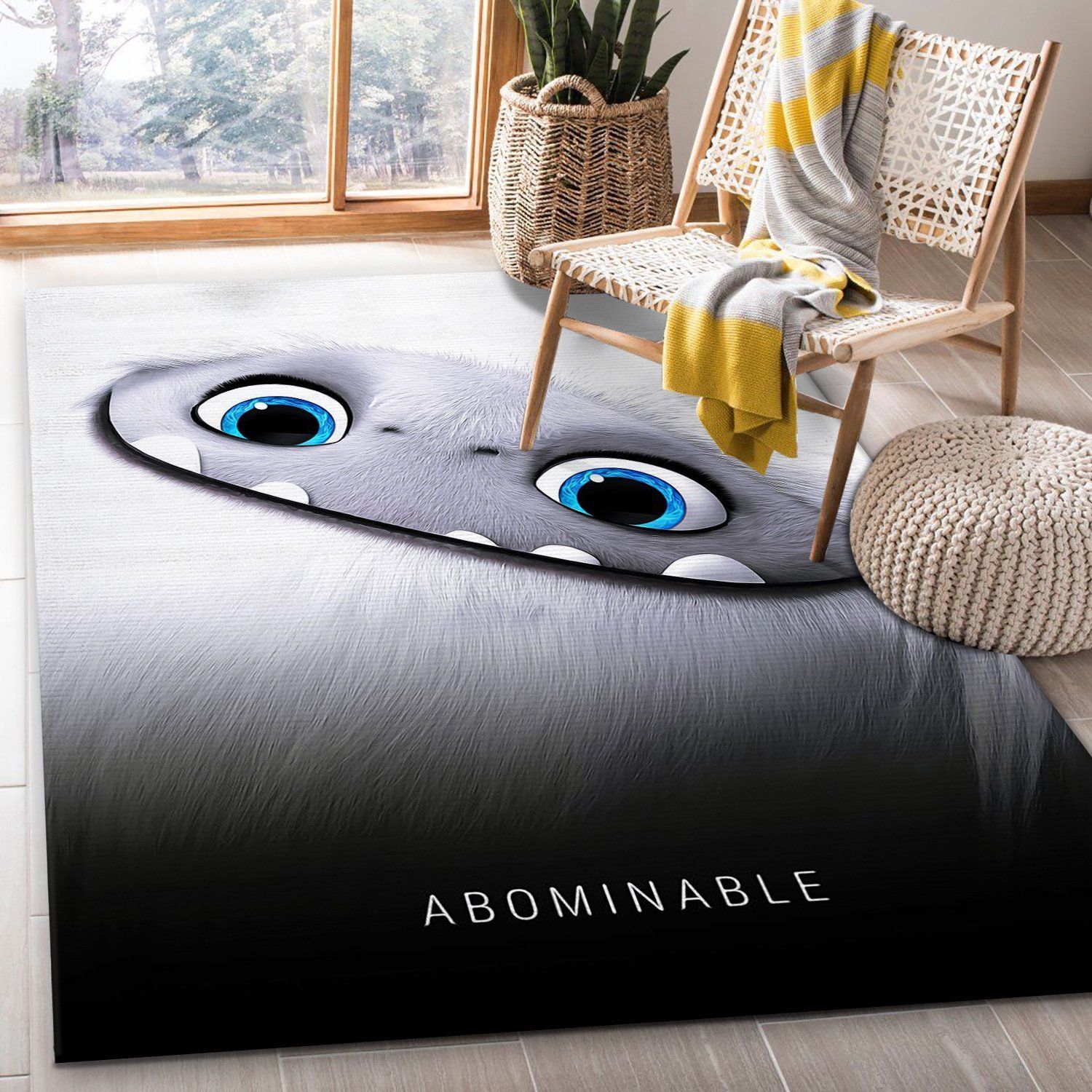 Abominable Area Rug Art Painting Movie Rugs US Gift Decor - Indoor Outdoor Rugs