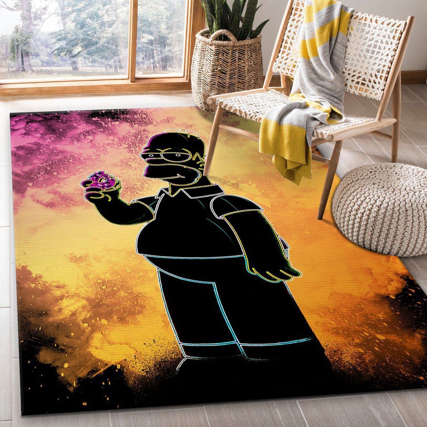 Soul Of The Dad Area Rug Carpet, Living Room Rug, Family Gift US Decor - Indoor Outdoor Rugs