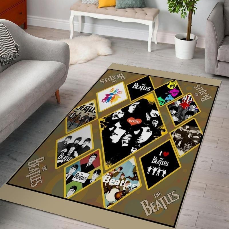 The Beatles Band Special Living Rooms Area Rug For Christmas, Living Room Rug, Home Decor - Indoor Outdoor Rugs