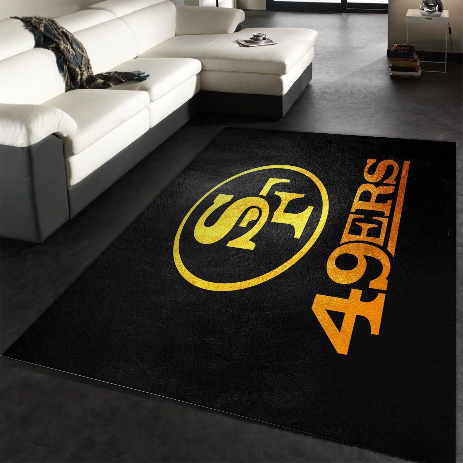 San Francisco 49ers NFL Area Rug, Bedroom, Home Decor Floor Decor - Indoor Outdoor Rugs