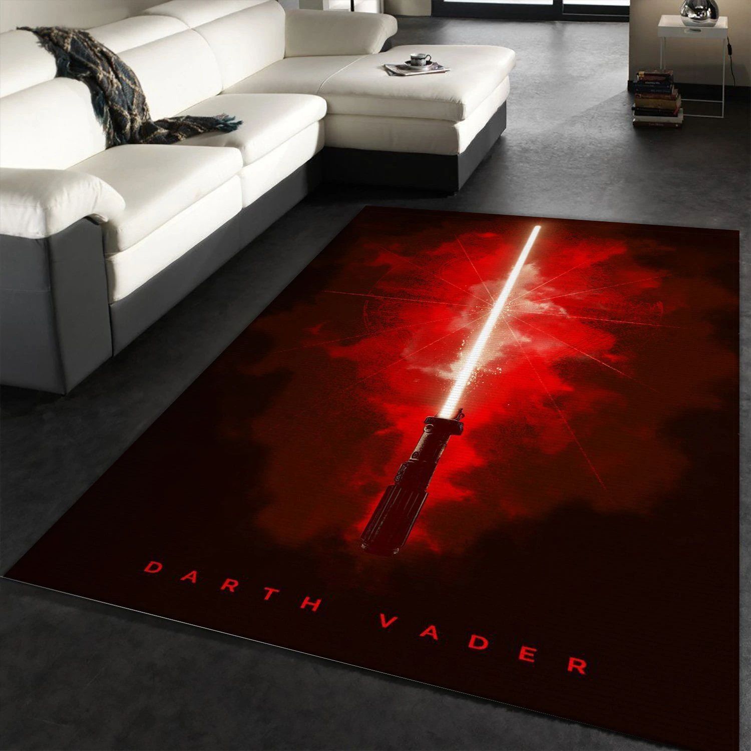 Darth Vader Rug Star Wars Lightsabers Rug Home US Decor - Indoor Outdoor Rugs