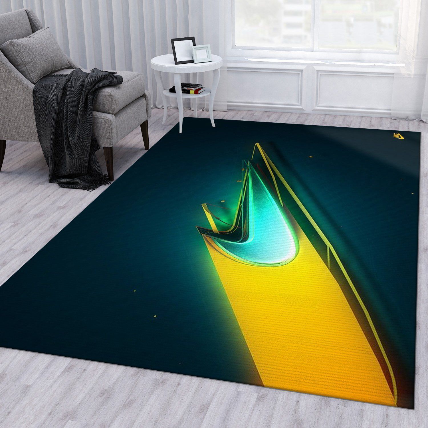 Nike Area Rug For Christmas Living Room Rug Home US Decor - Indoor Outdoor Rugs