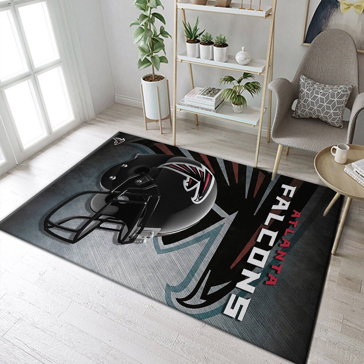 Atlanta Falcons NFL Team Home Decor Area Rug Rugs For Living Room Rug Home Decor - Indoor Outdoor Rugs