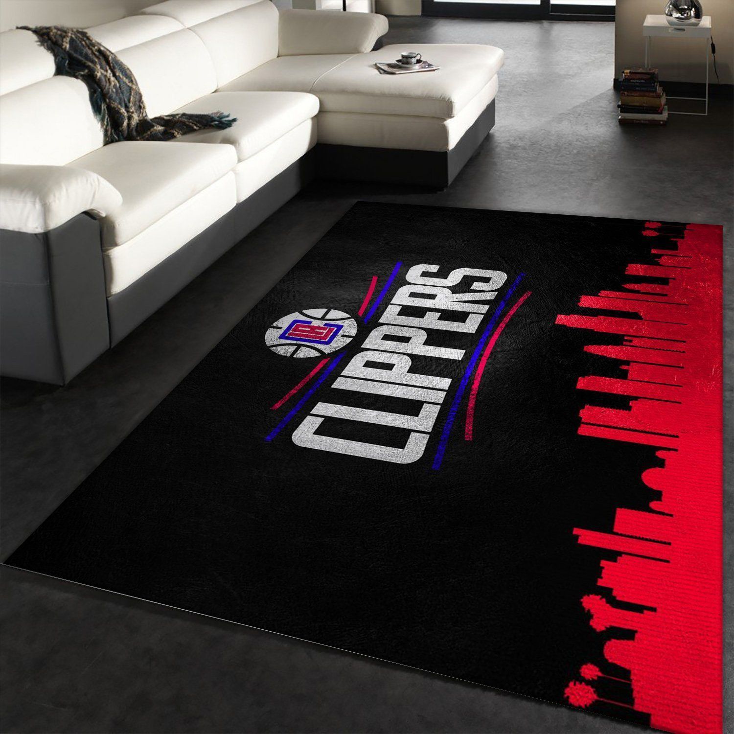 Los Angeles Clippers Area Rug For Christmas, Kitchen Rug, Home US Decor - Indoor Outdoor Rugs