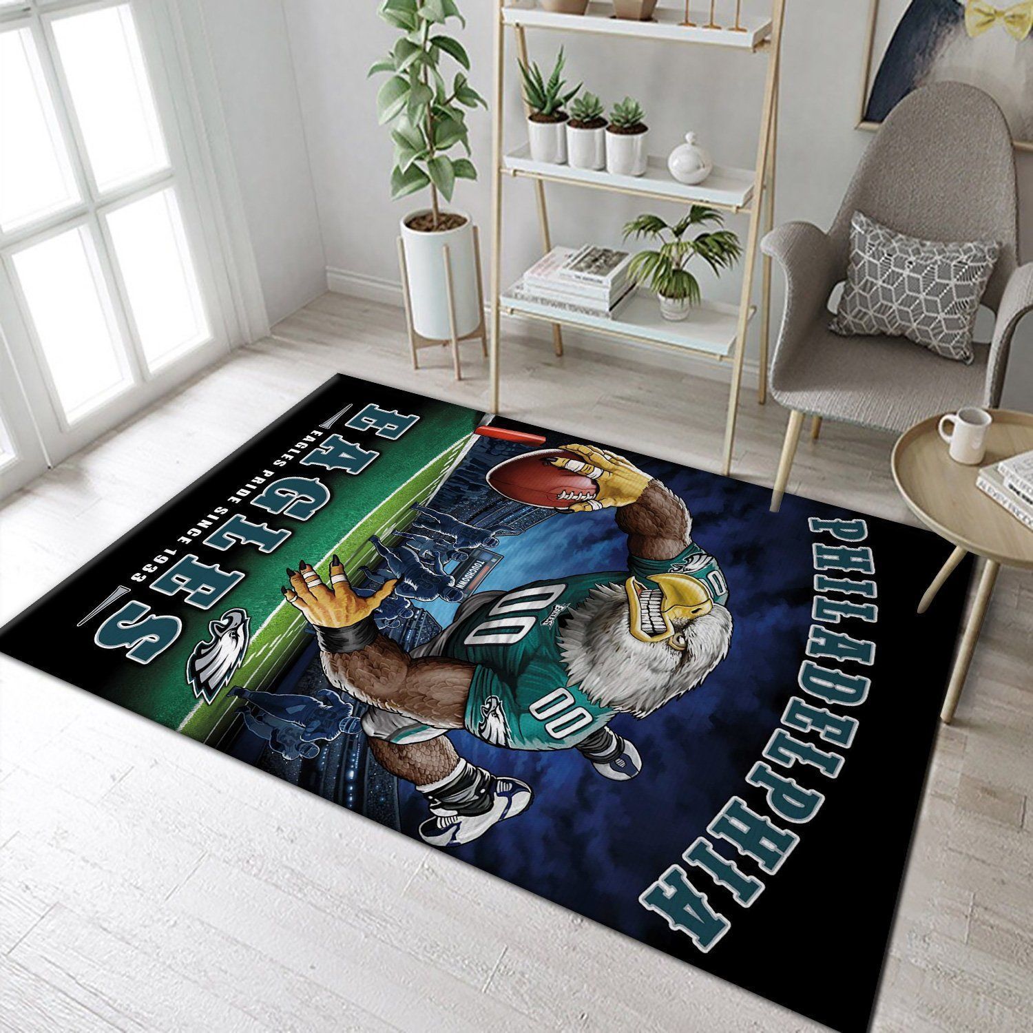 PHILADELPHIA EAGLES EAGLES PRIDE SINCE 1933 NFL Area Rug Rugs For Living Room Rug Home Decor - Indoor Outdoor Rugs