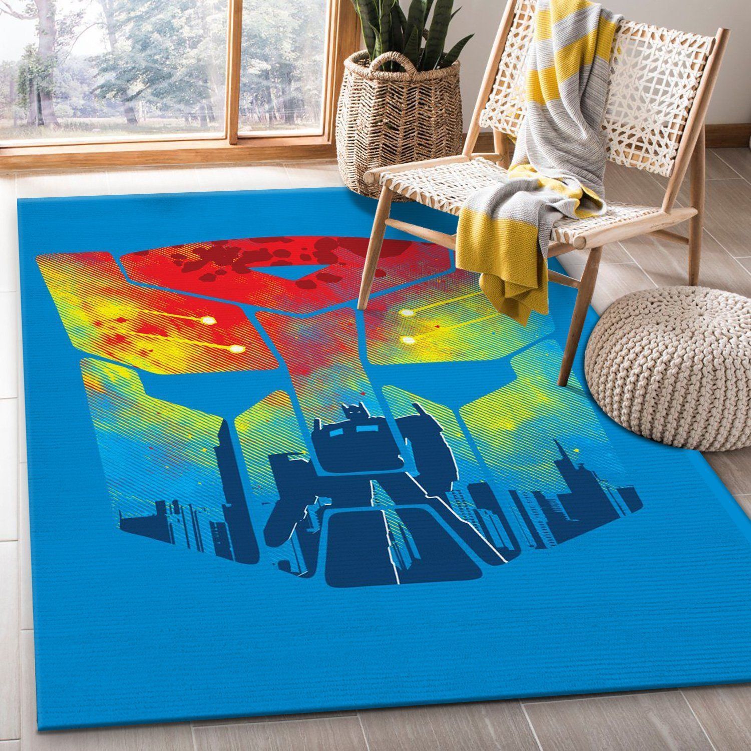 Inspired By The Cartoon Tv Show Transformers I Hope Area Rug Carpet, Living Room Rug, Family Gift US Decor - Indoor Outdoor Rugs