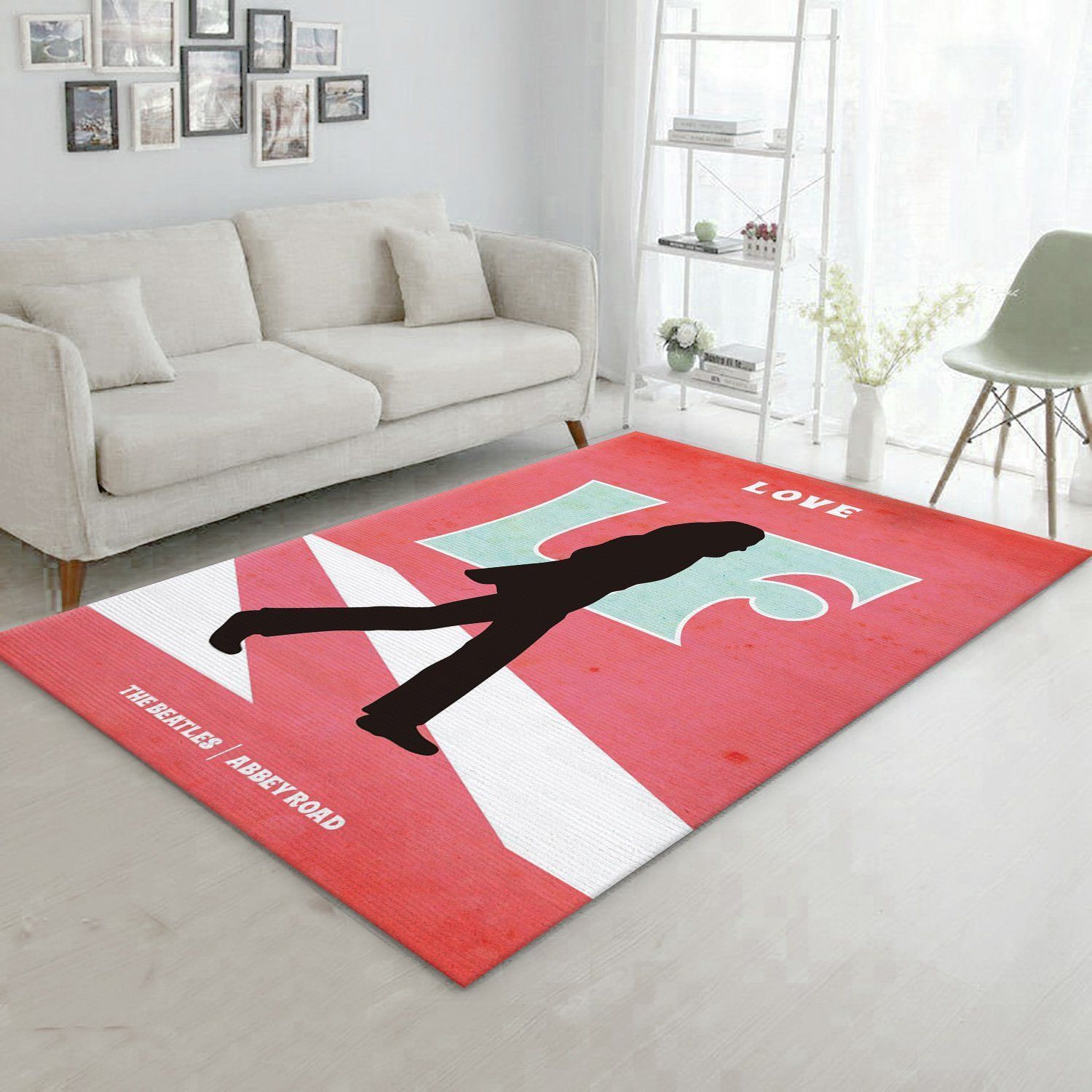 The Beatles Abbey Road 04 Area Rug Living Room Rug US Gift Decor - Indoor Outdoor Rugs