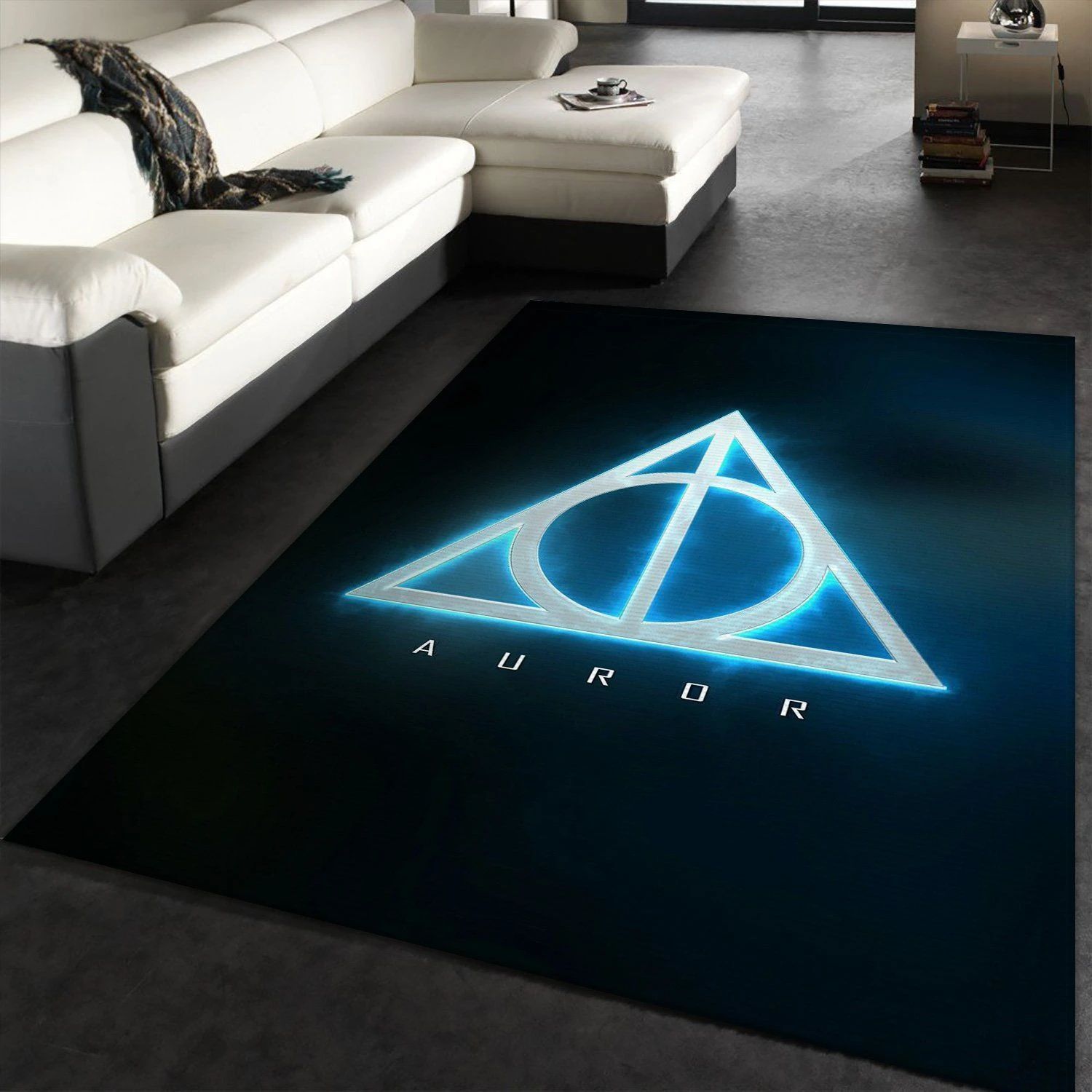 Auror Harry Potter Area Rugs Living Room Carpet Christmas Gift Floor Decor The US Decor - Indoor Outdoor Rugs