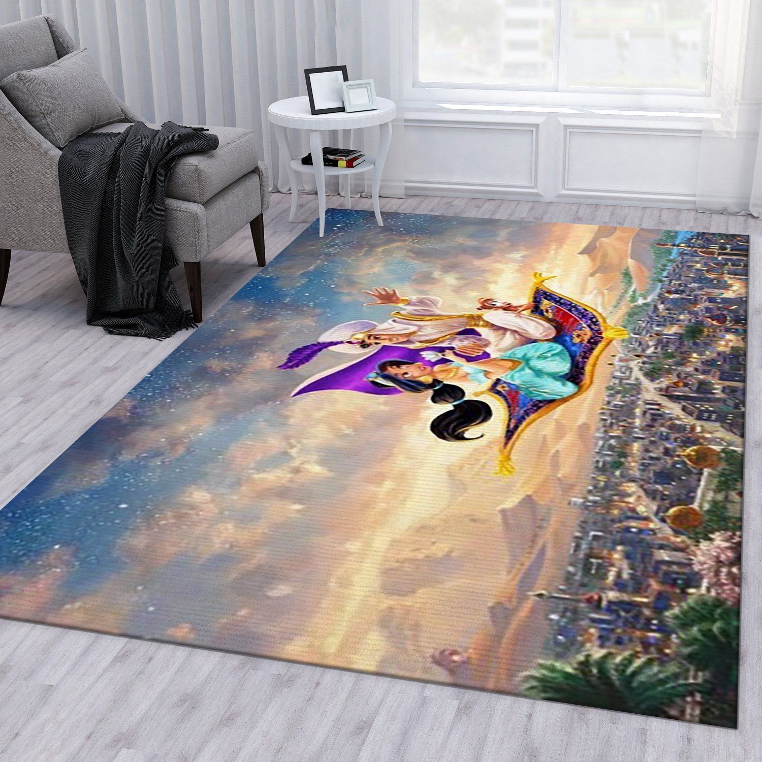 Aladdin Ver1 Area Rug Living Room Rug US Gift Decor - Indoor Outdoor Rugs