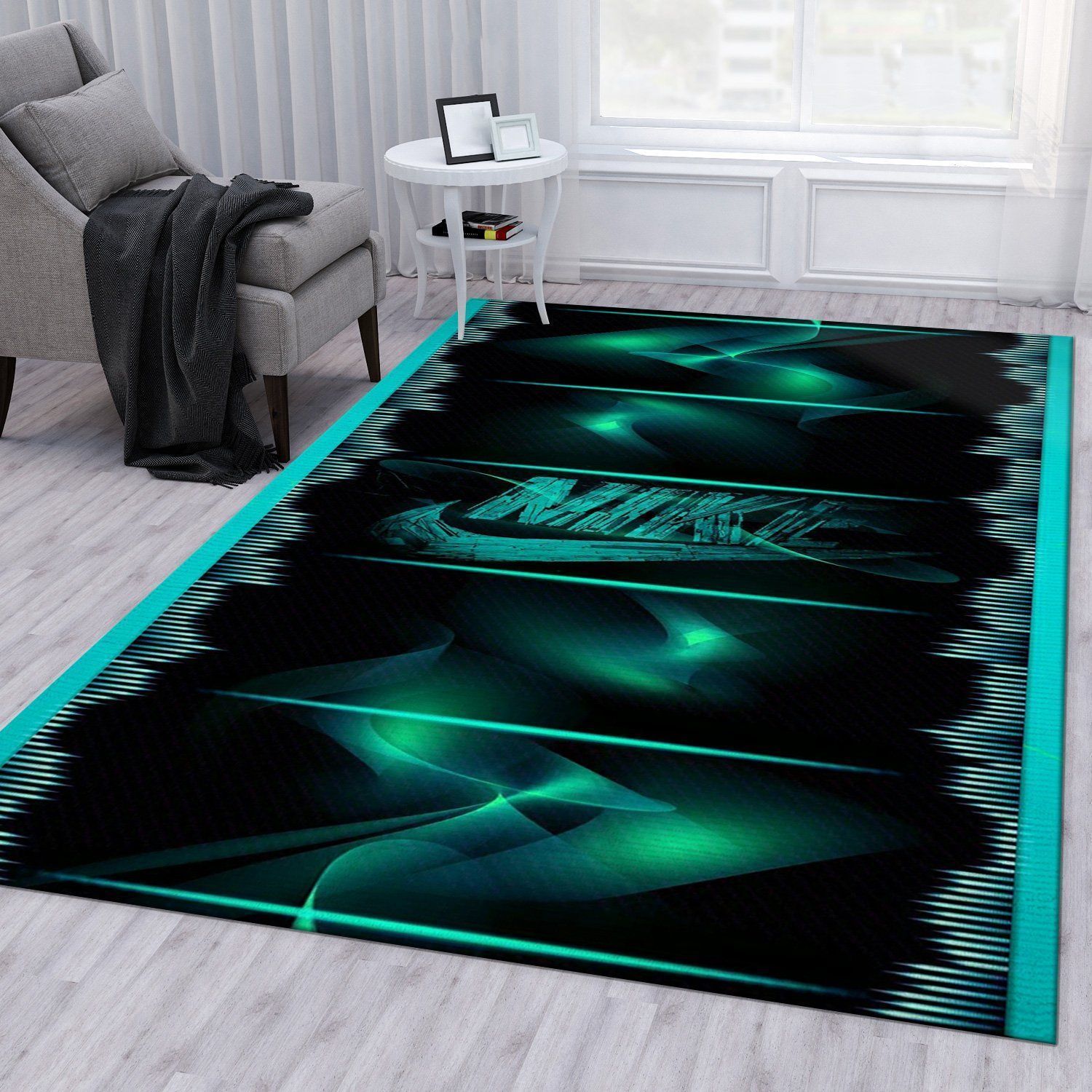 Nike Area Rug For Christmas Living Room Rug US Gift Decor - Indoor Outdoor Rugs