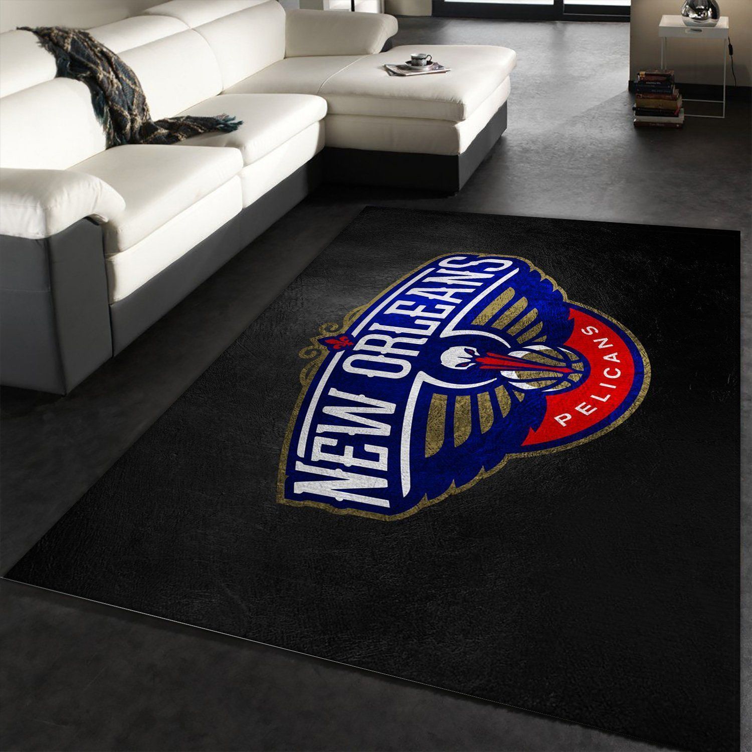 New Orleans Pelicans Area Rug Carpet, Living room and bedroom Rug, Family Gift US Decor - Indoor Outdoor Rugs