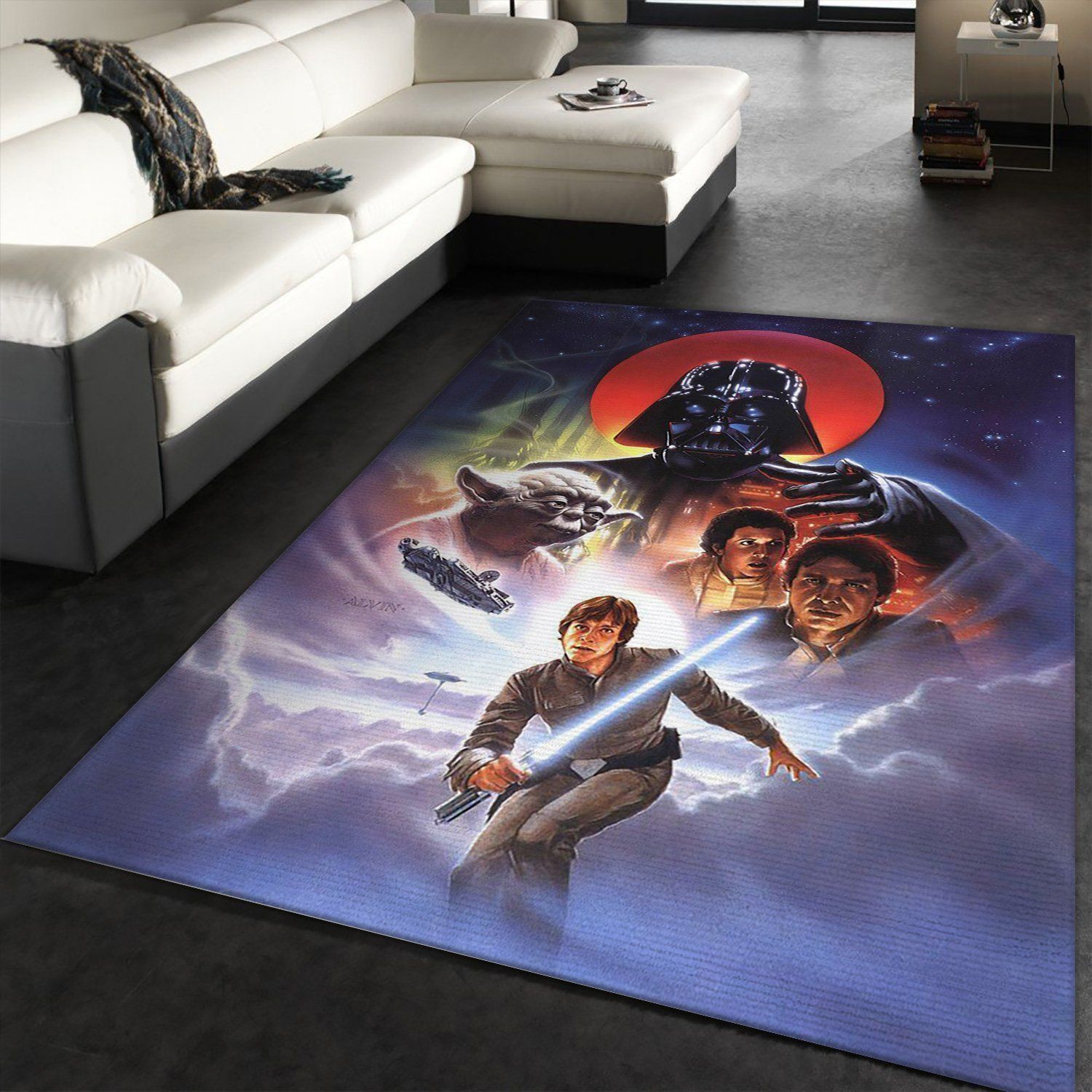 Posteres Star Wars Area Rug Carpet, Living Room Rug, US Gift Decor - Indoor Outdoor Rugs