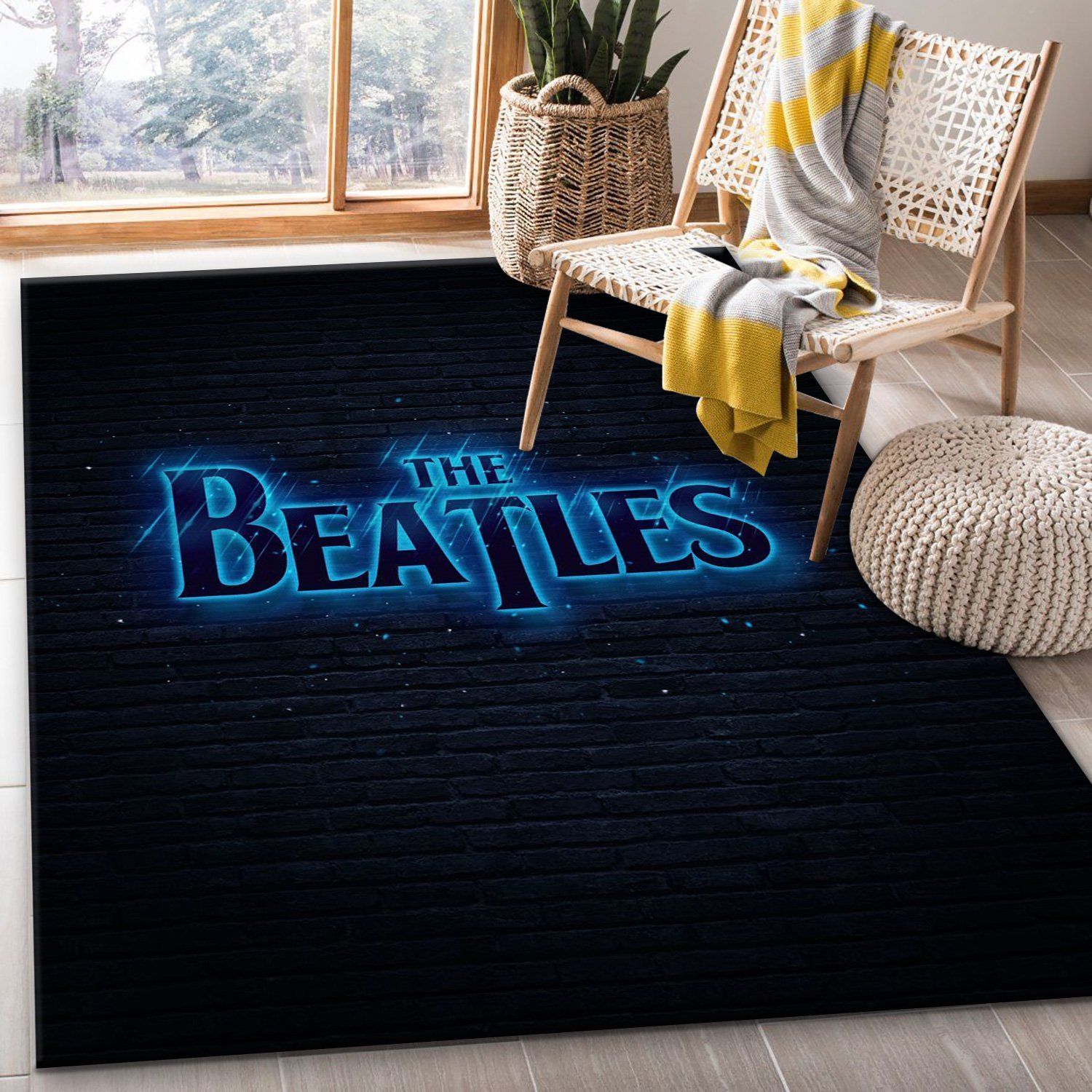 The Beatles Rug Bedroom Rug US Gift Decor - Indoor Outdoor Rugs