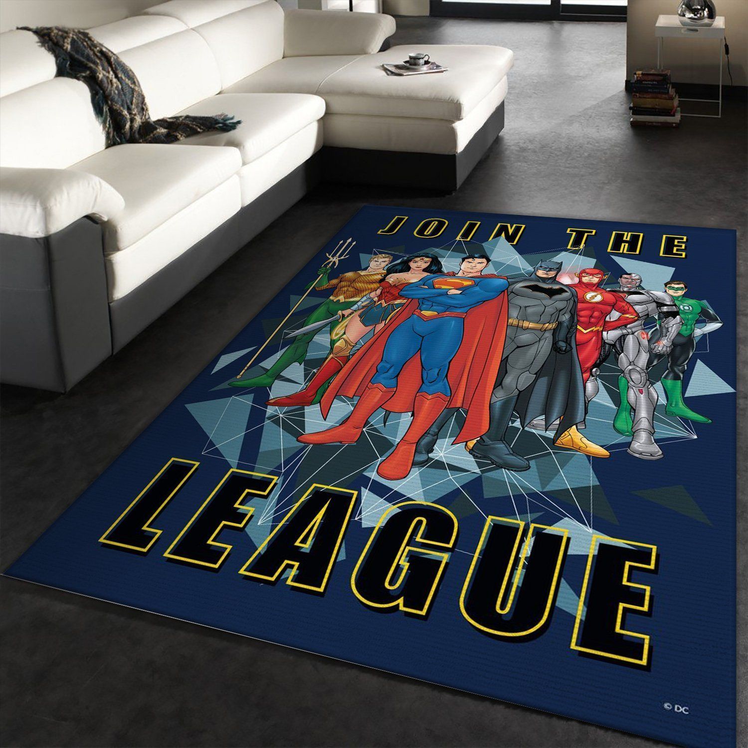 Join The League Area Rug Carpet, Living Room Rug, Family Gift US Decor - Indoor Outdoor Rugs