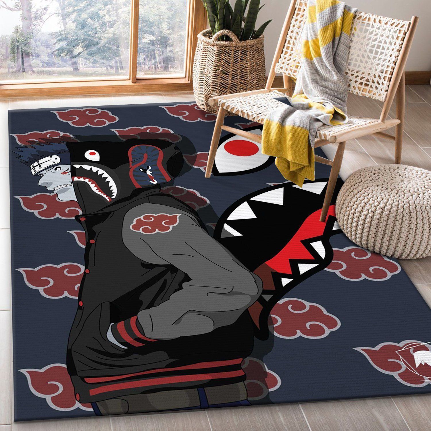 Bape Area Rug For Christmas Fashion Brand Rug Bedroom Rug US Gift Decor - Indoor Outdoor Rugs