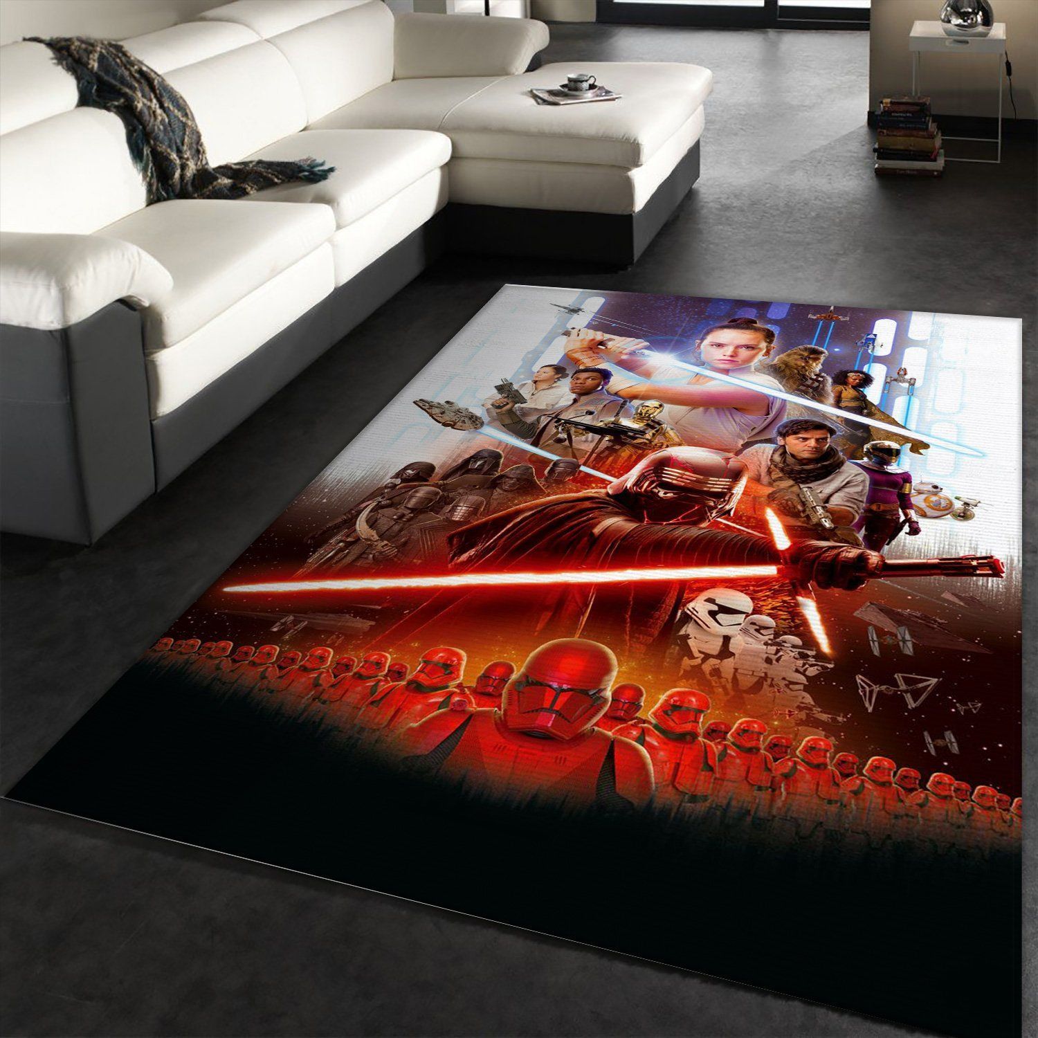 Nine Area Rug Star Wars Arts Rug Home US Decor - Indoor Outdoor Rugs