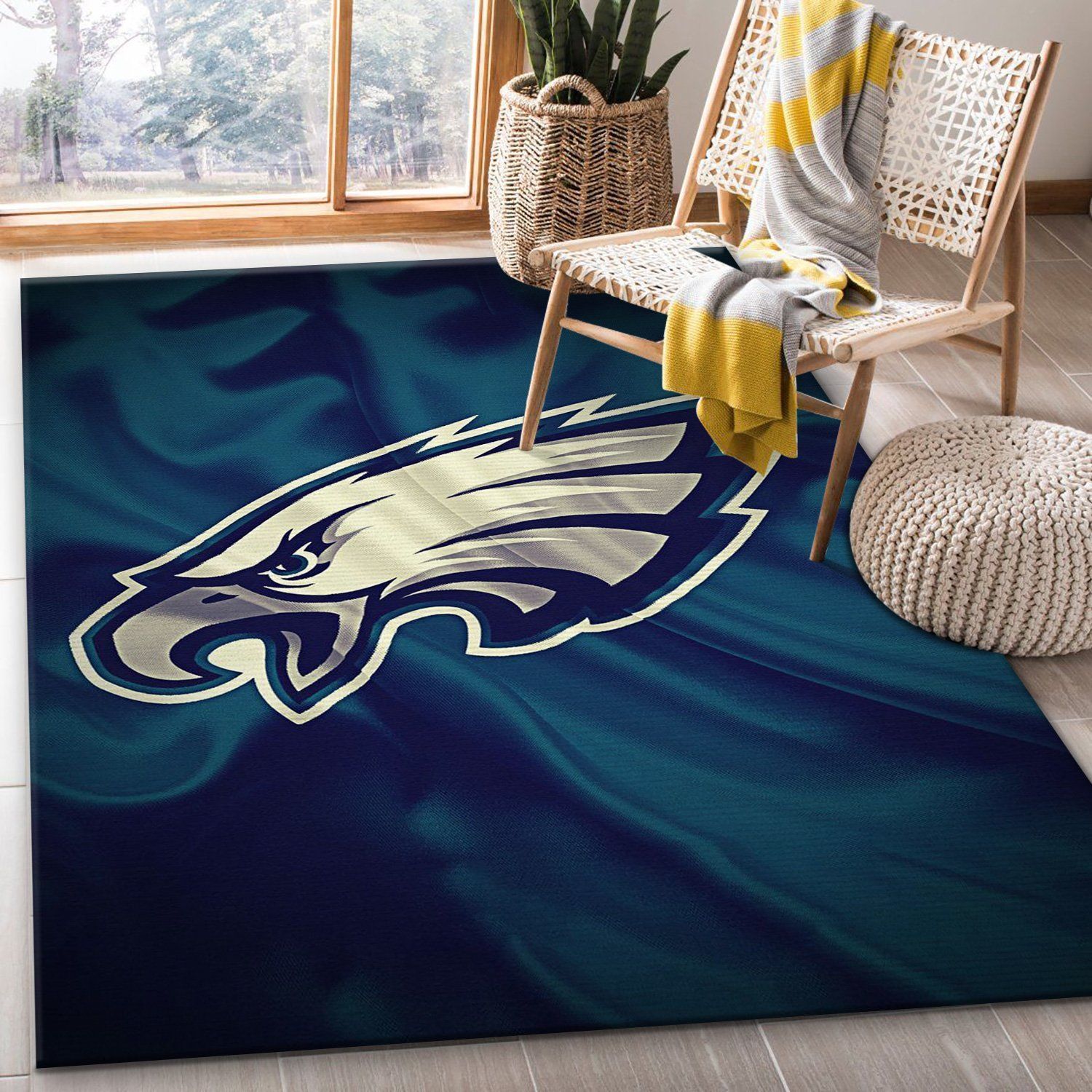 Philadelphia Eagles Americ Nfl Area Rug For Gift Bedroom Rug Home Decor Floor Decor - Indoor Outdoor Rugs