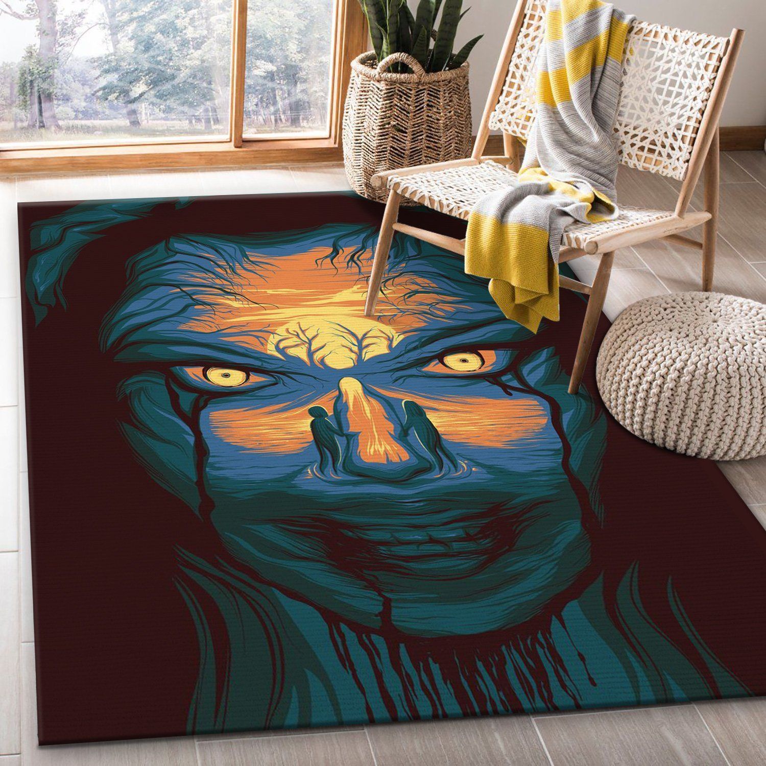 The Curse Of La Llorona Movie Area Rug Living Room Rug Family Gift US Decor - Indoor Outdoor Rugs