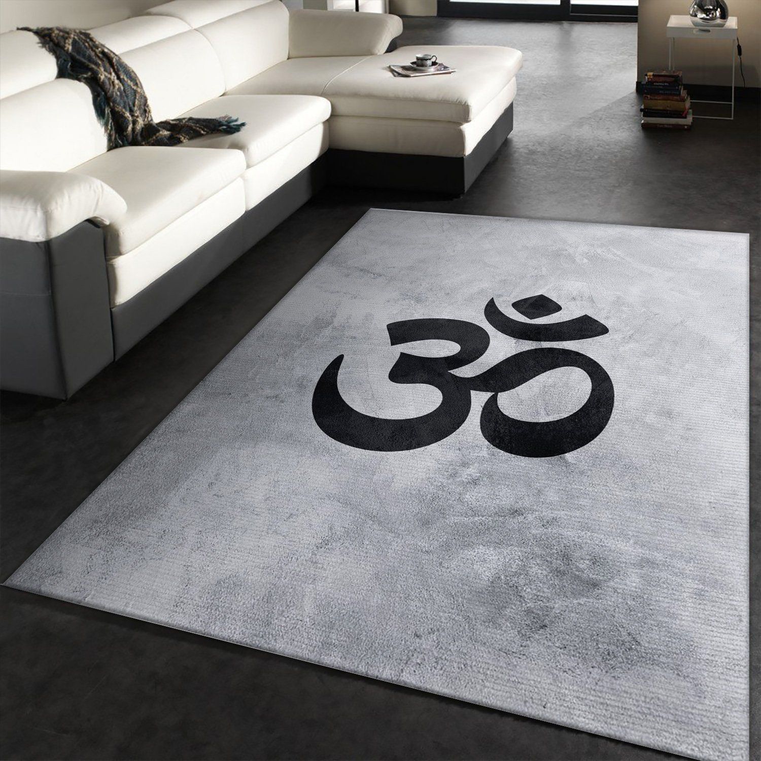 Yoga Om Area Rugs Bedroom Rug Home Decor Floor Decor - Indoor Outdoor Rugs