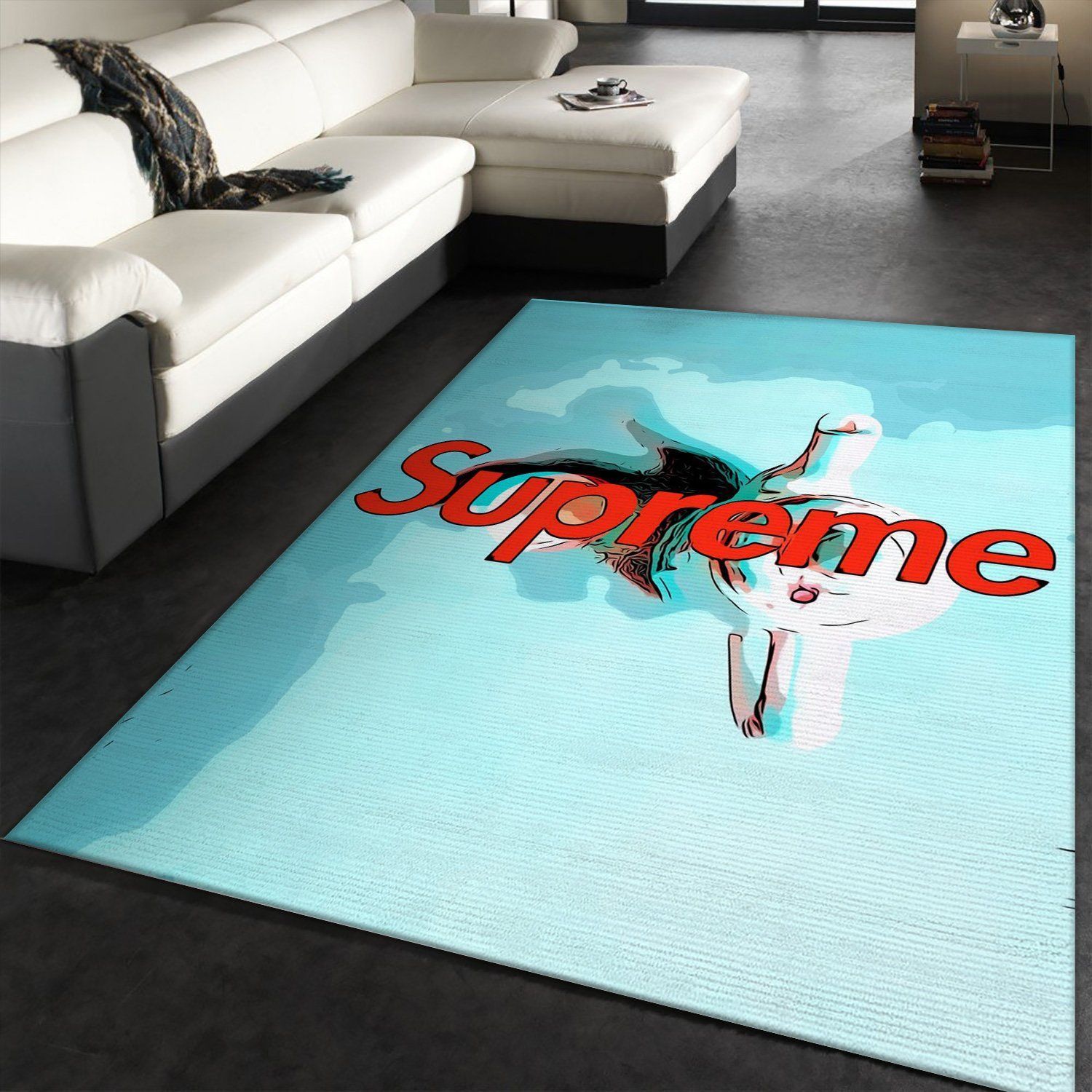 Supreme Area Rug Fashion Brand Rug Home Decor Floor Decor - Indoor Outdoor Rugs