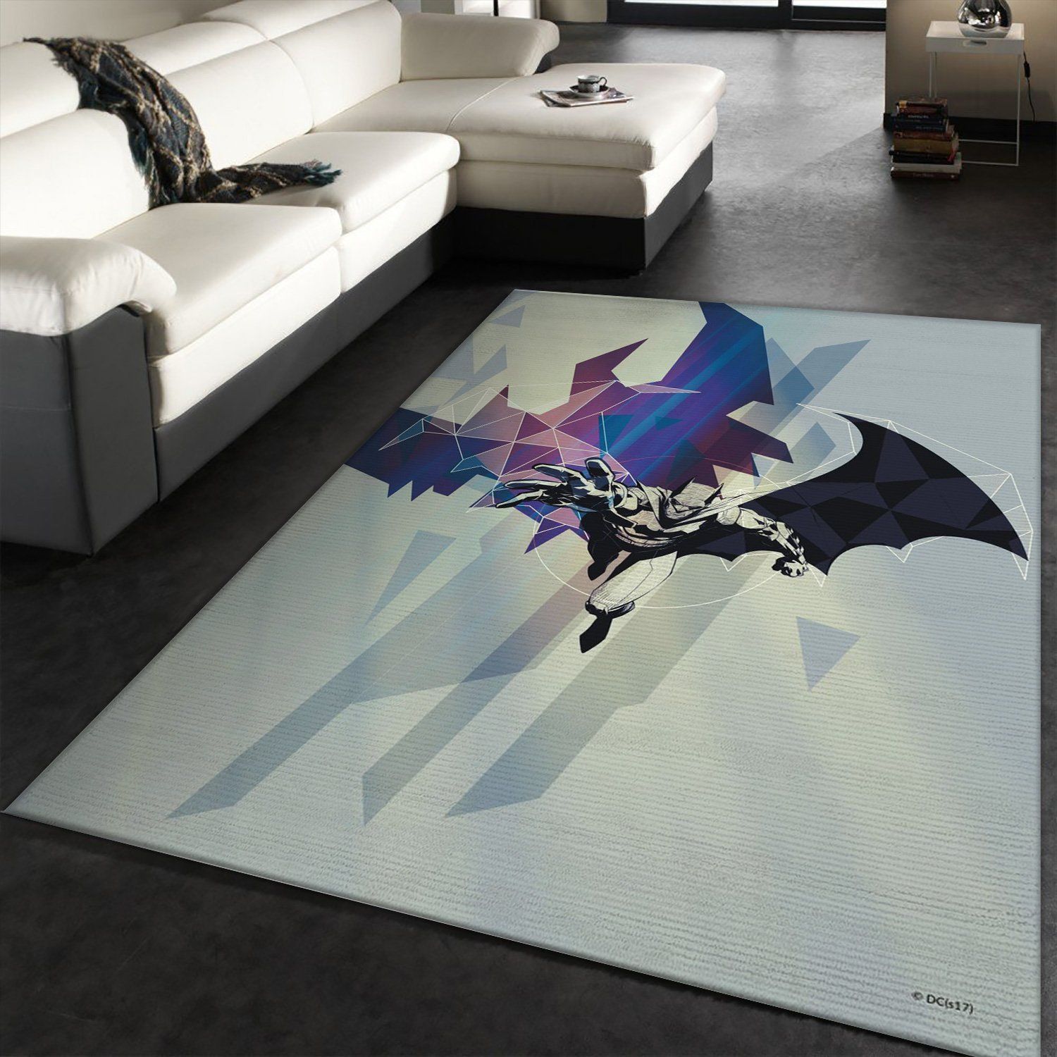 Caped Crusader Movie Area Rug, Kitchen Rug, Christmas Gift US Decor - Indoor Outdoor Rugs