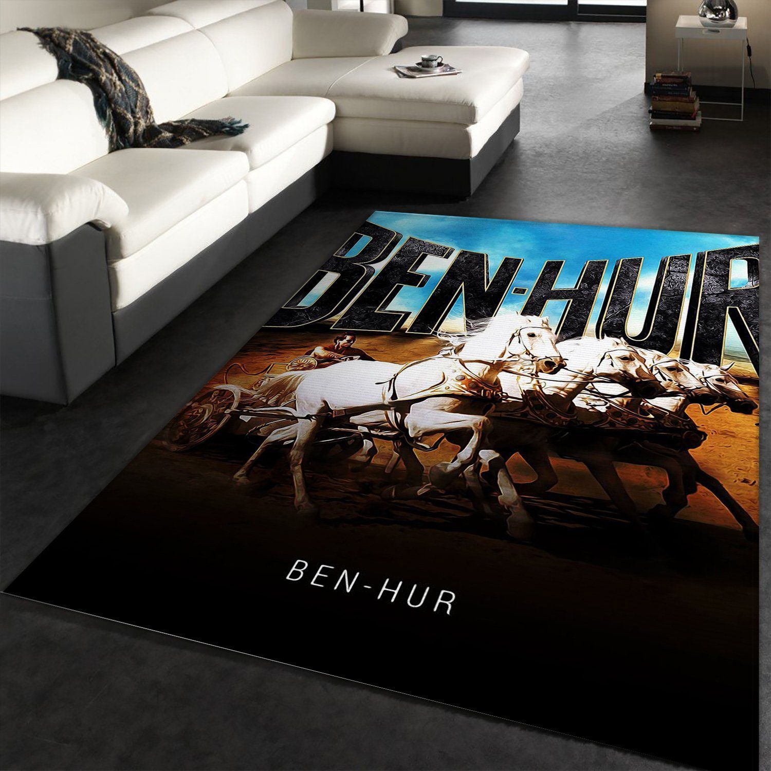 Ben Hur 1959 Rug Movie Rug US Gift Decor - Indoor Outdoor Rugs