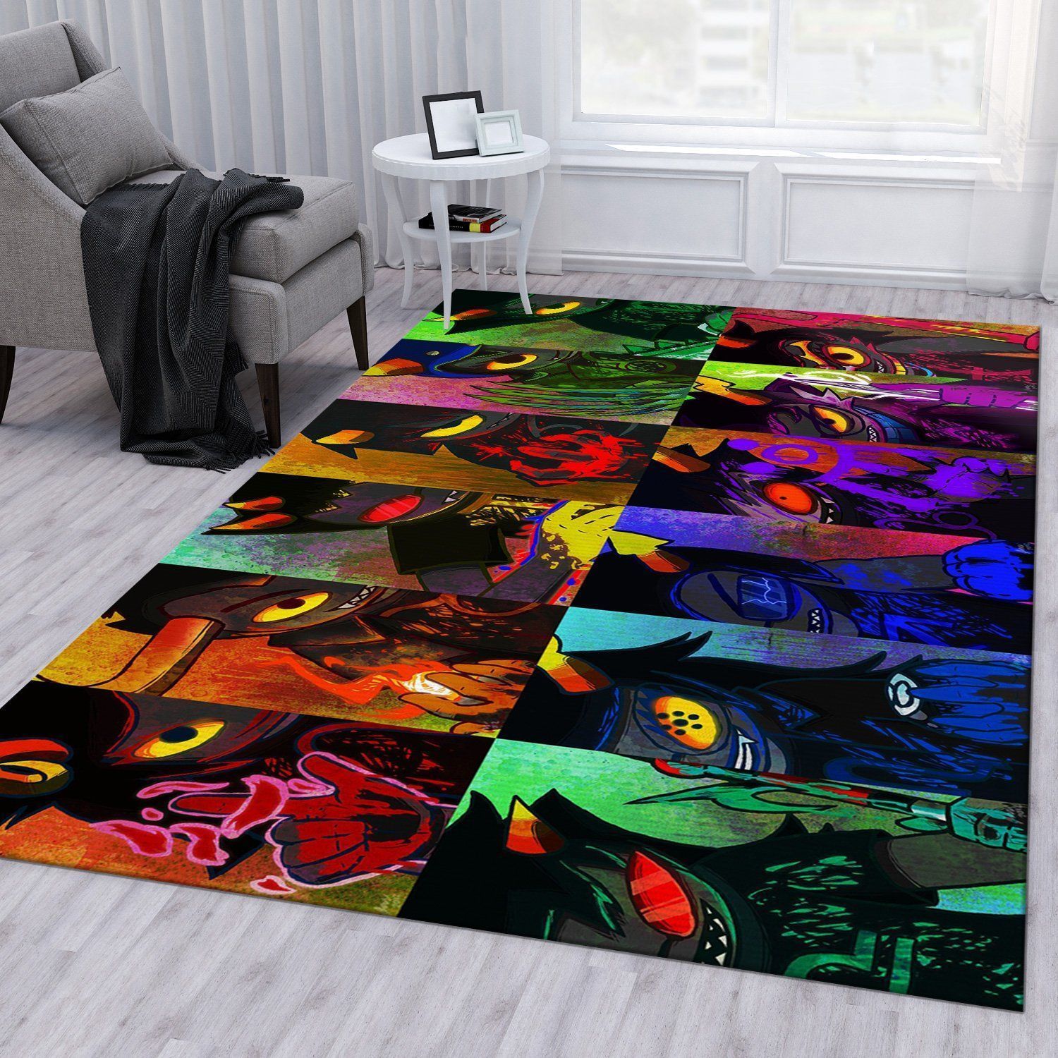 Homestuck V7 Comic Rug Living Room Rug US Gift Decor - Indoor Outdoor Rugs