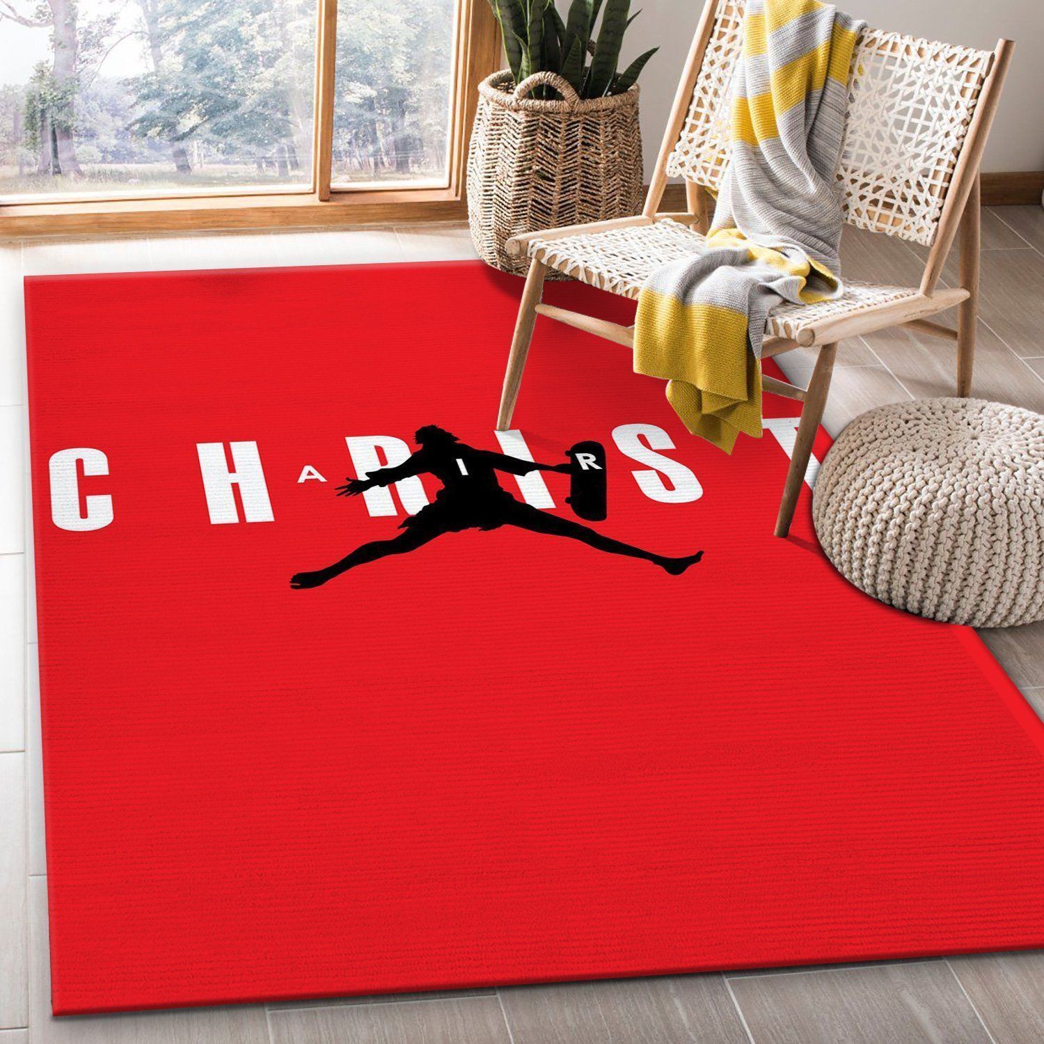 Christ Air Area Rug Carpet, Living room and bedroom Rug, Christmas Gift US Decor - Indoor Outdoor Rugs