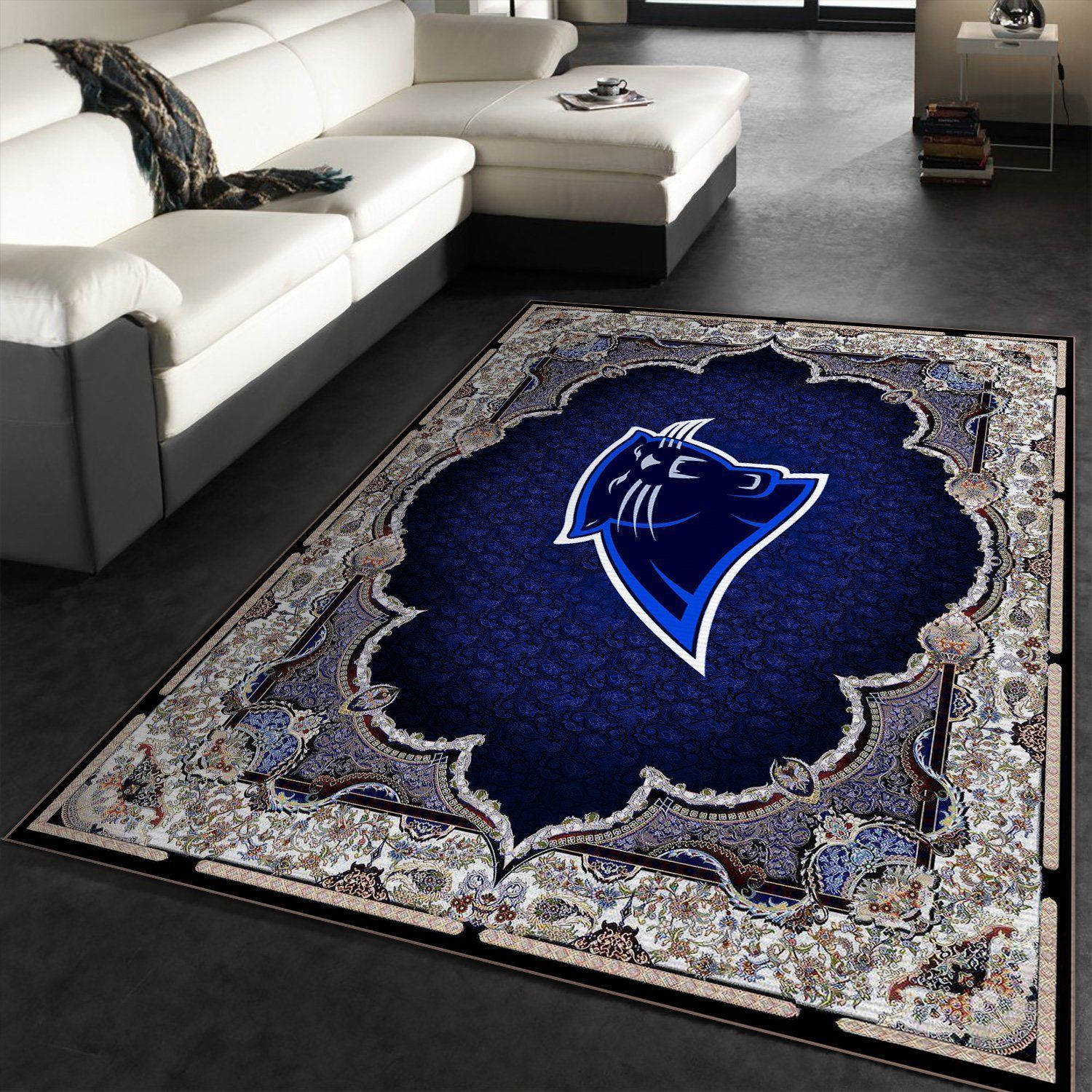 Carolina Panthers NFL Rug Room Carpet Sport Custom Area Floor Home Decor V2 - Indoor Outdoor Rugs