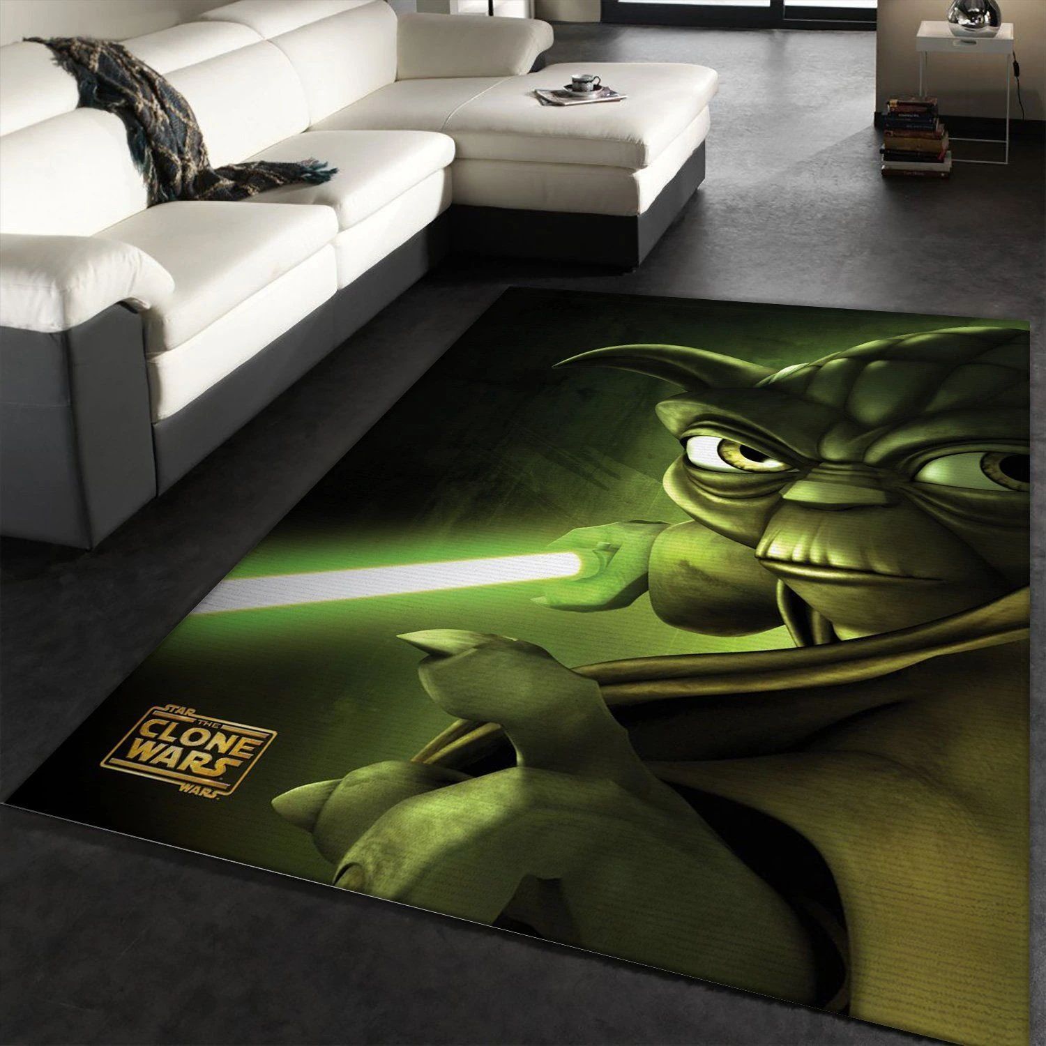 Yoda Star War Character Rug, Area Rug, Home US Decor - Indoor Outdoor Rugs