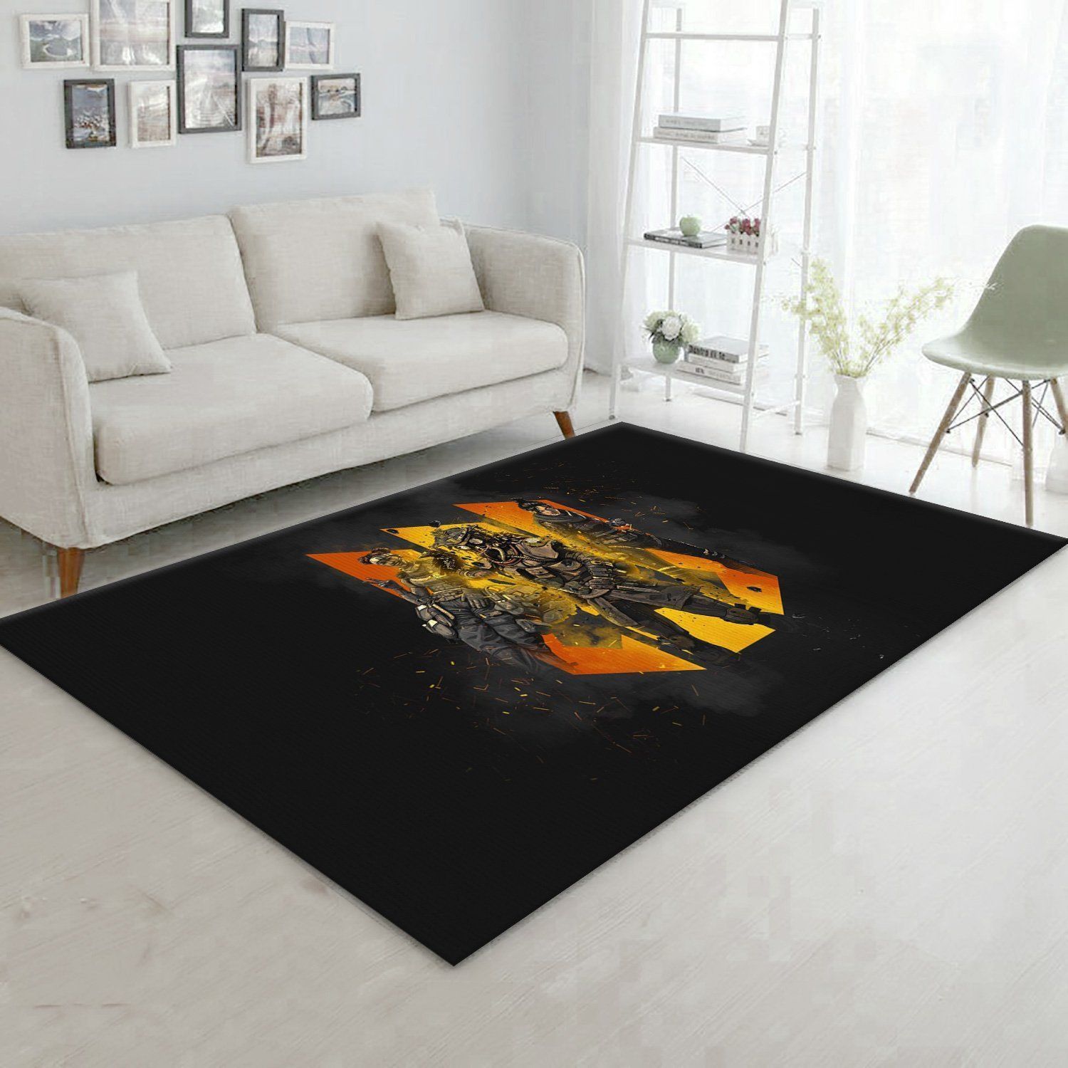 Apex Legends Bloodhound Lifeline Area Rug Bedroom Rug Home Decor Floor Decor - Indoor Outdoor Rugs