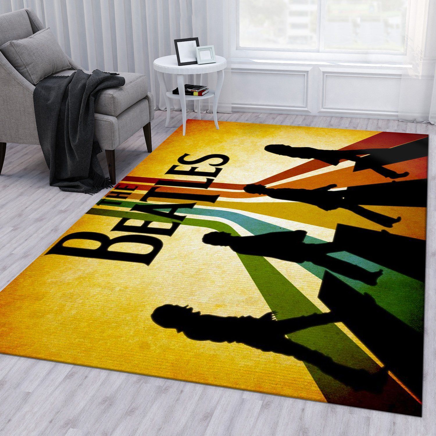 The Beatles Rug Bedroom Rug Christmas Gift US Decor - Indoor Outdoor Rugs