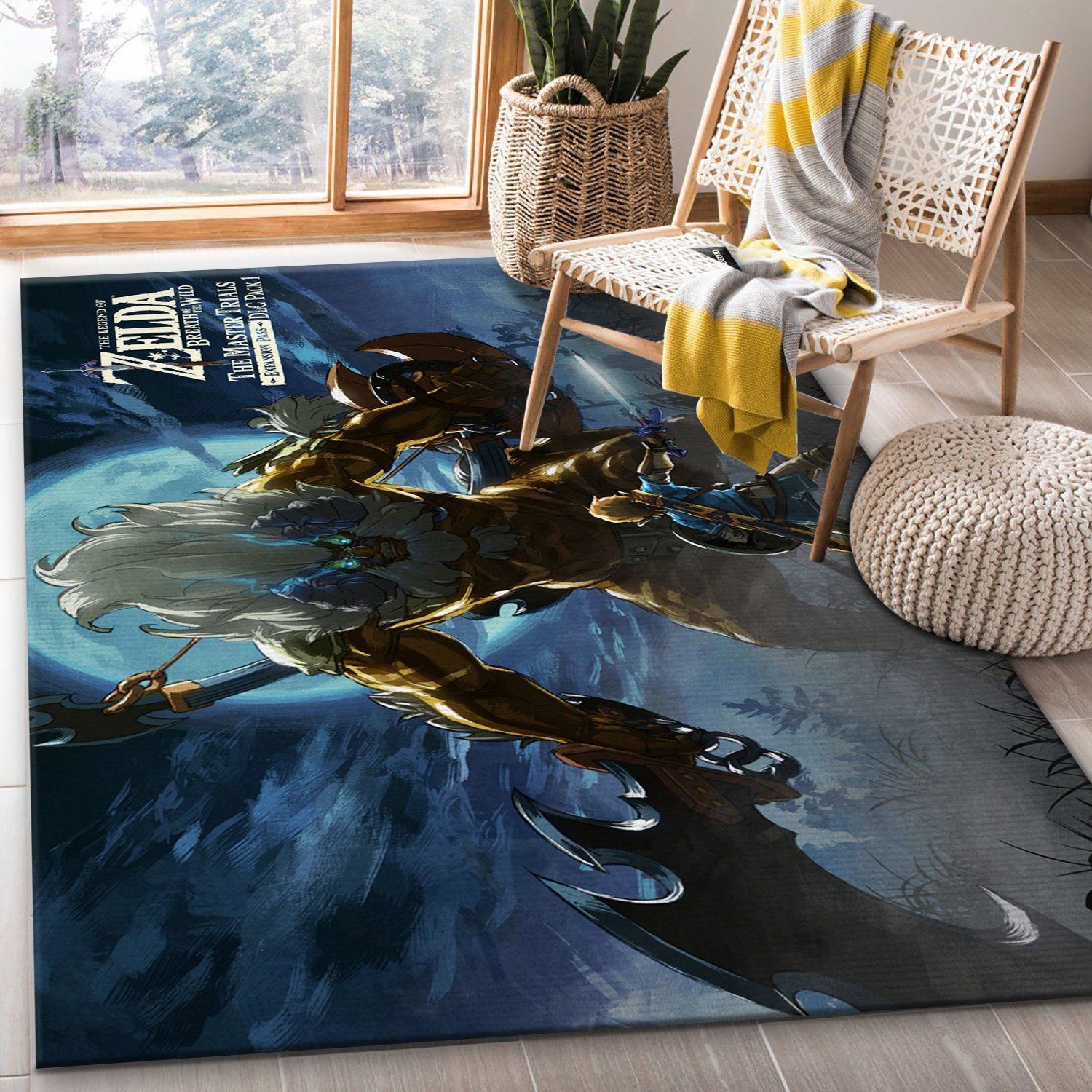 The Legend Of Zelda Breath Of The Wild For The Nintendo Area Rug Bedroom Rug Christmas Gift US Decor - Indoor Outdoor Rugs