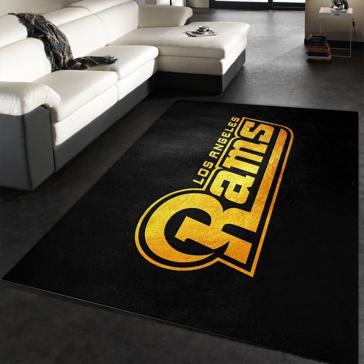 Los Angeles Rams NFL Area Rug, Kitchen Rug, Home US Decor - Indoor Outdoor Rugs