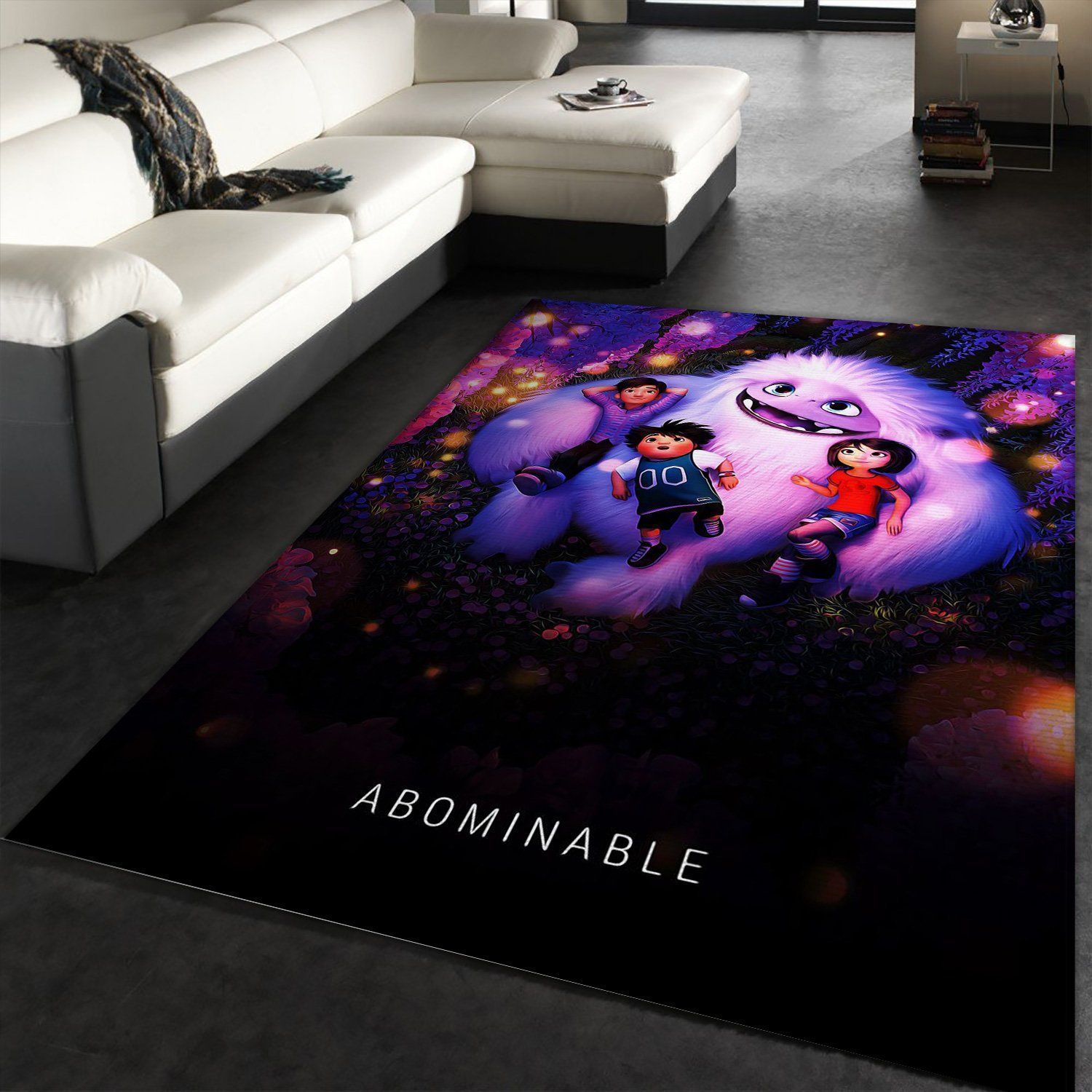 Abominable Rug Art Painting Movie Rugs US Gift Decor - Indoor Outdoor Rugs