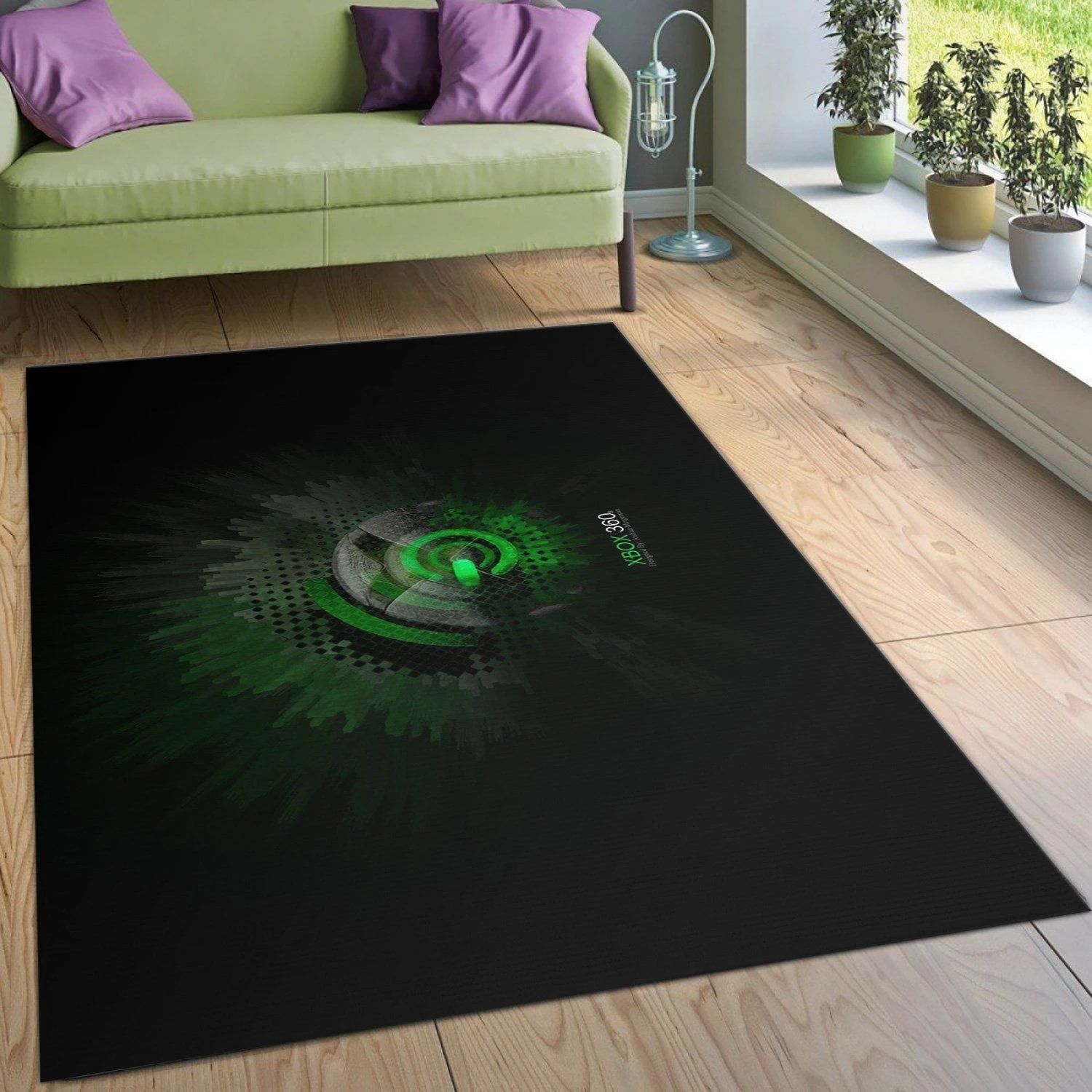 Xbox V2 Area Rug For Gift Living Room Rug US Gift Decor - Indoor Outdoor Rugs