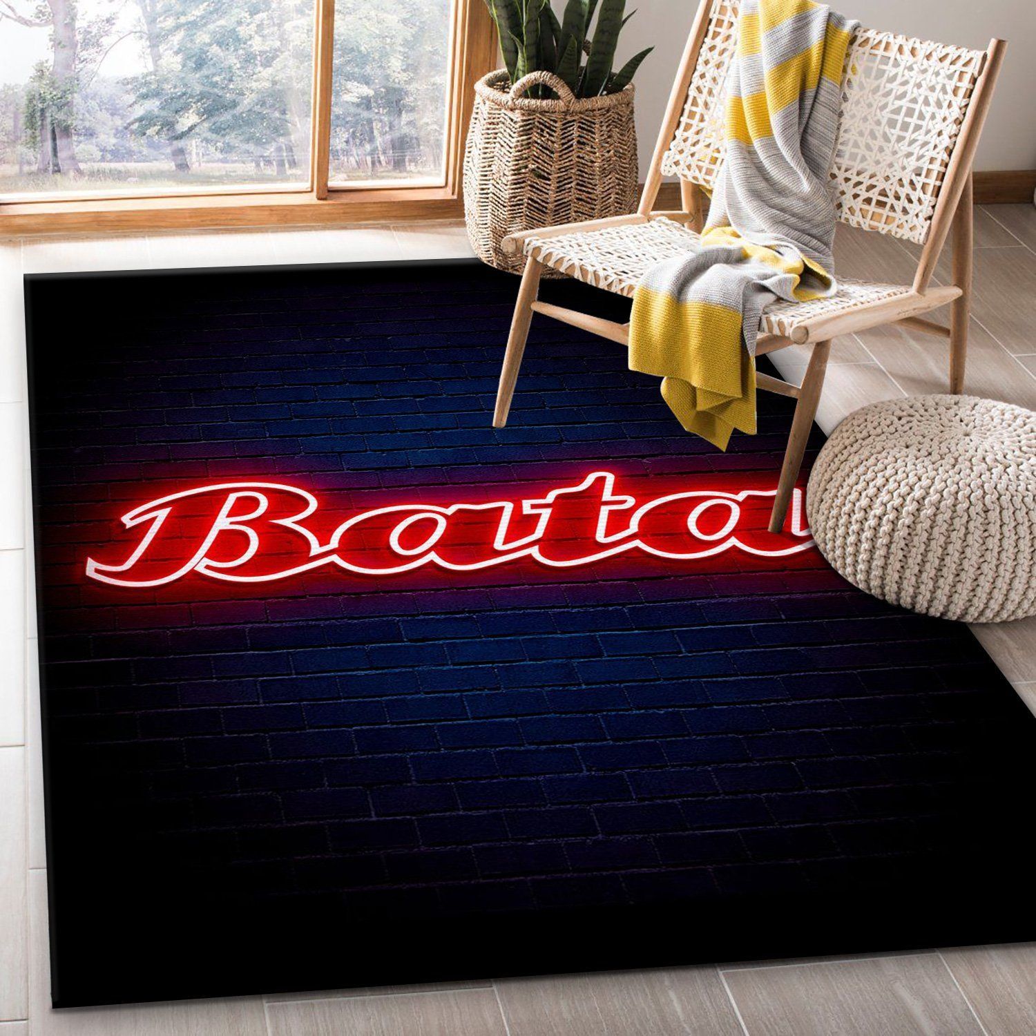 Bata Rug Bedroom Rug Christmas Gift US Decor - Indoor Outdoor Rugs