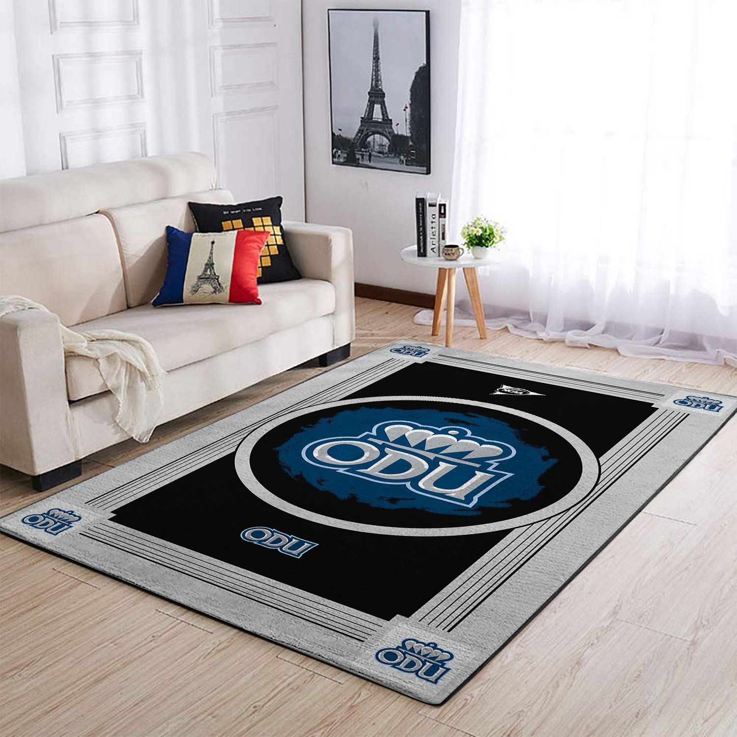 Old Dominion Monarchs Ncaa Team Logo Nice Gift Home Decor Rectangle Area Rug - Indoor Outdoor Rugs