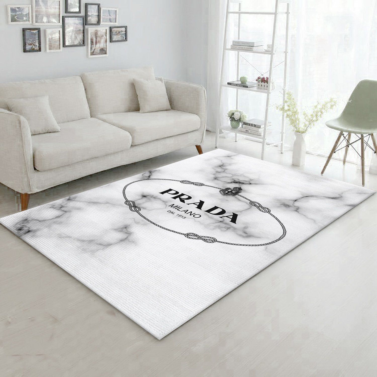 Prada Milano Rug Bedroom Rug Christmas Gift US Decor - Indoor Outdoor Rugs